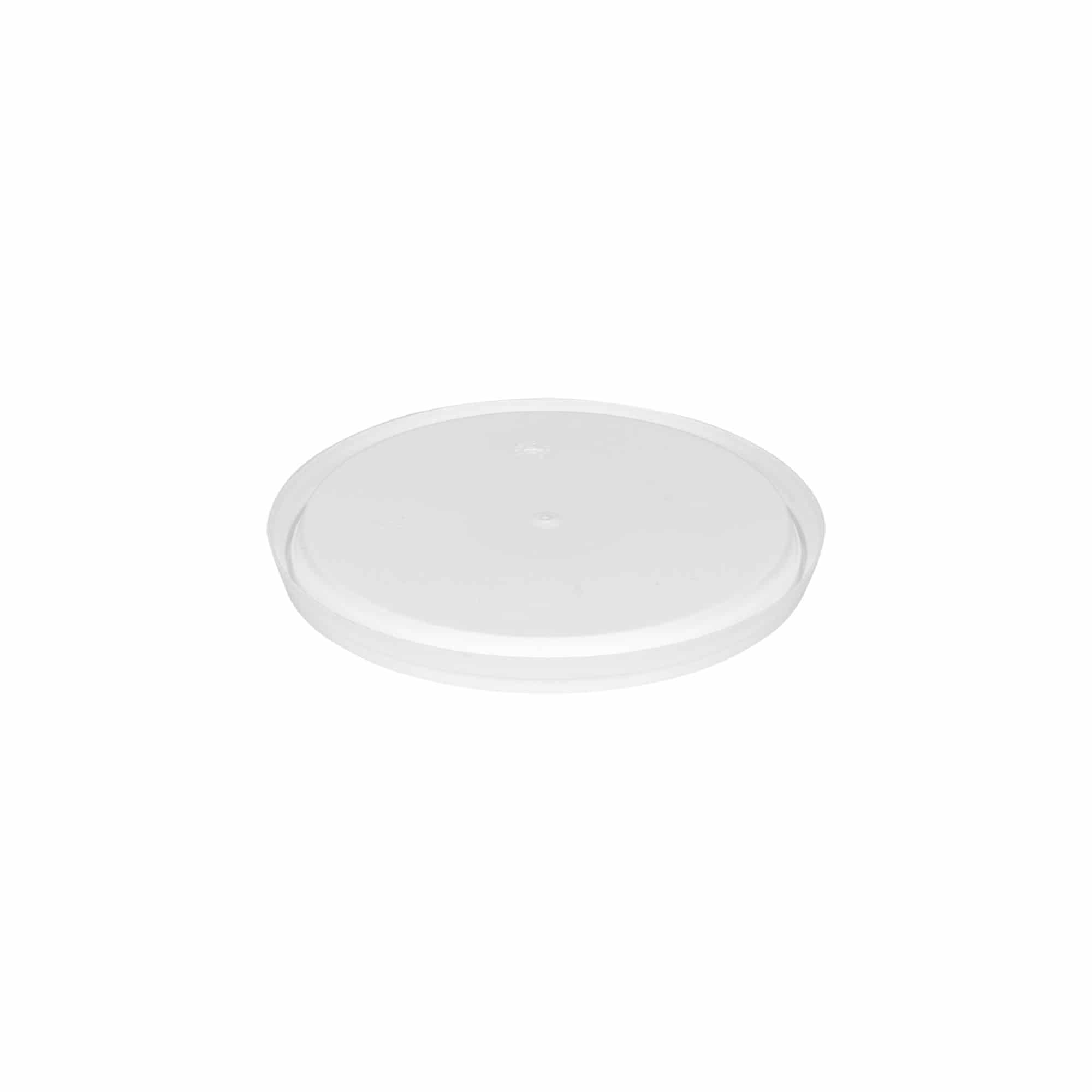 Víko na kyblík 0,6 l, plast PP, bílý