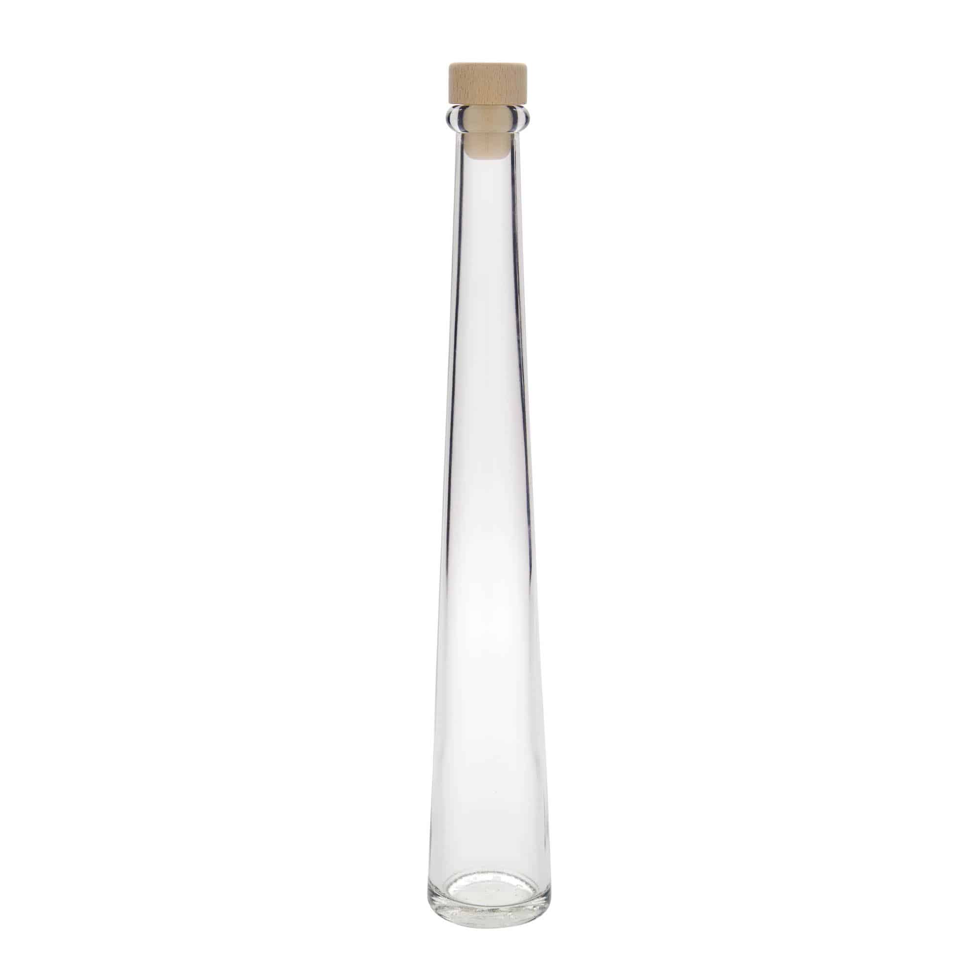 Skleněná lahev 200 ml 'Dama Rondo', uzávěr: korek