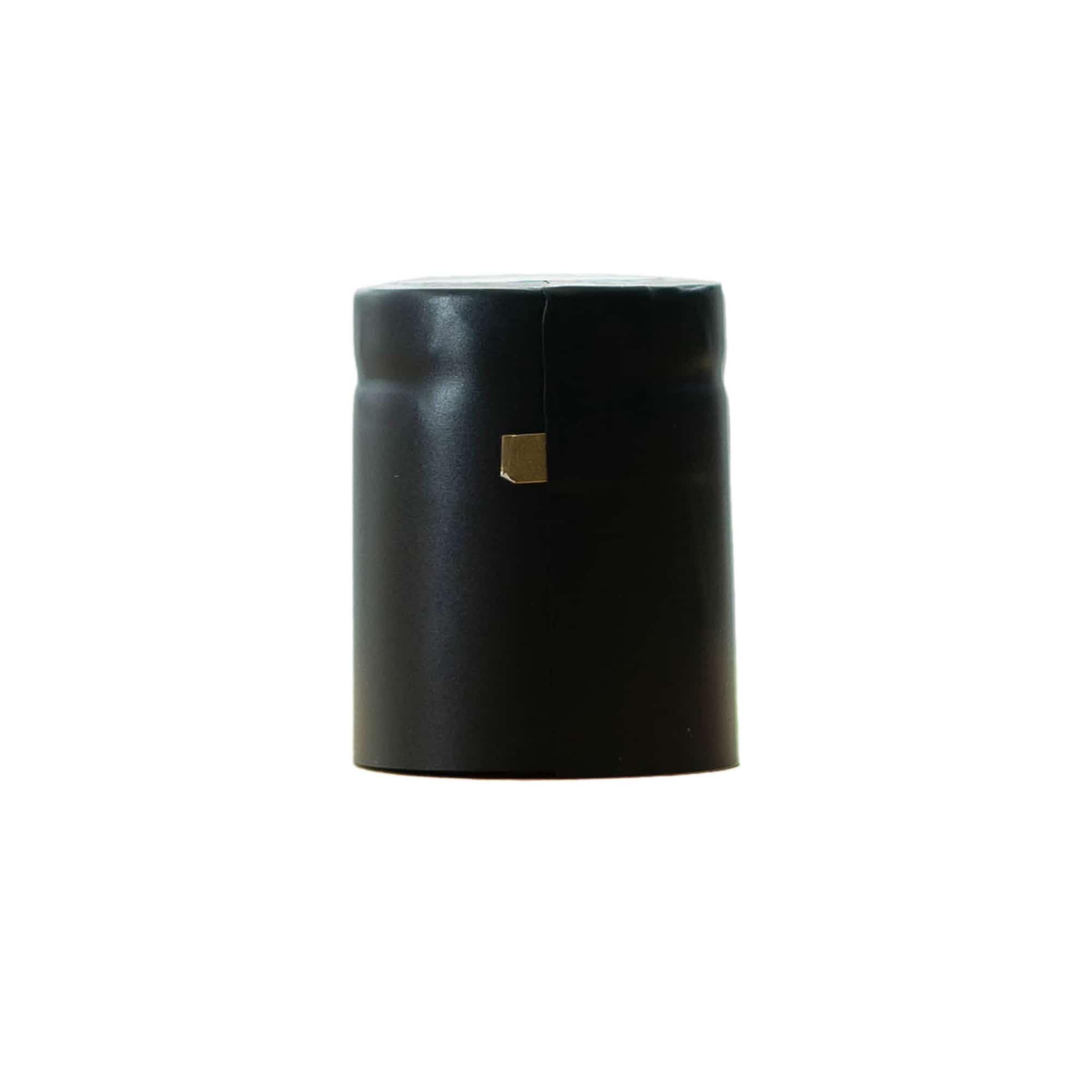 Smršťovací kapsle 32x41, PVC plast, černá