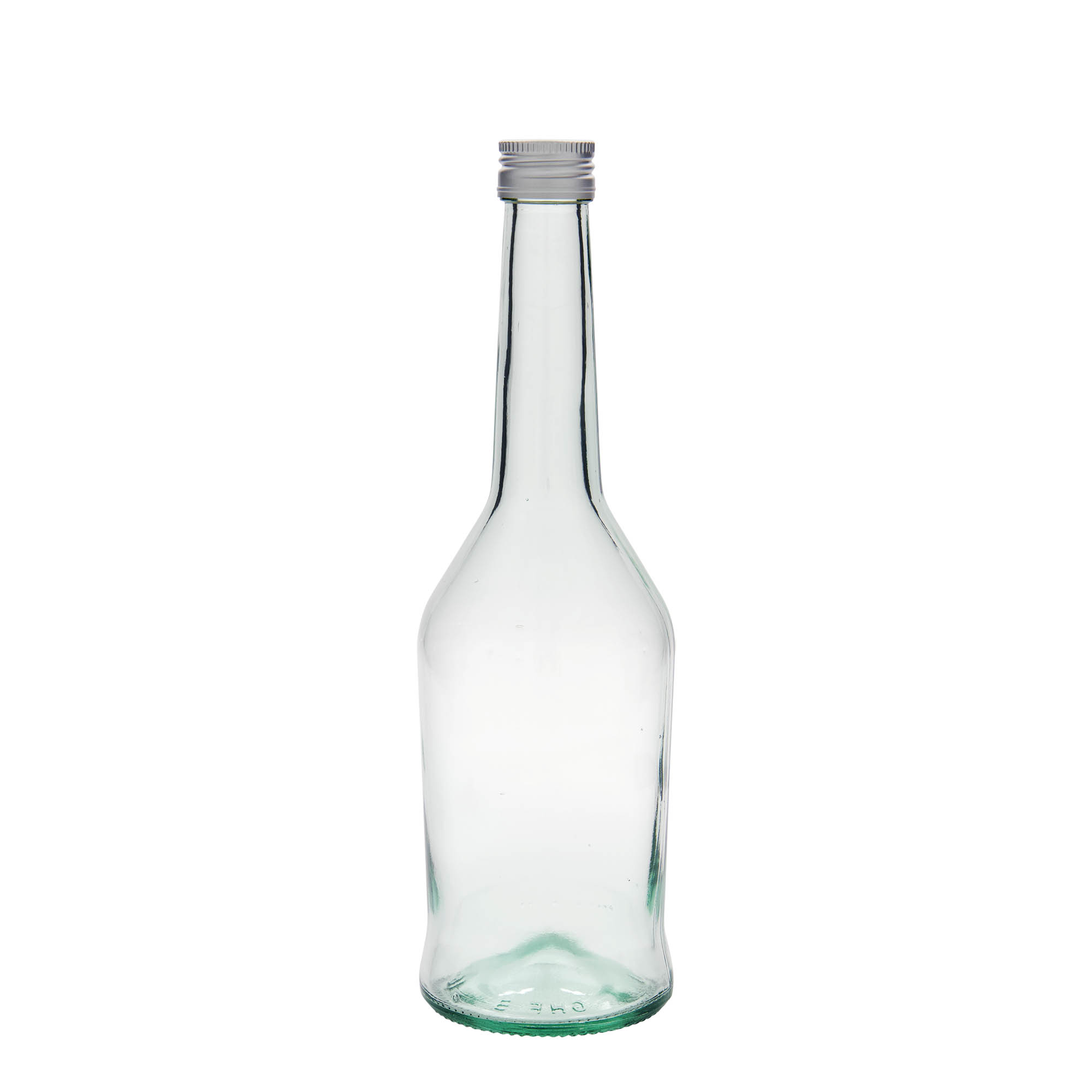 500 ml skleněná láhev na lihoviny, hrdlo: PP 28