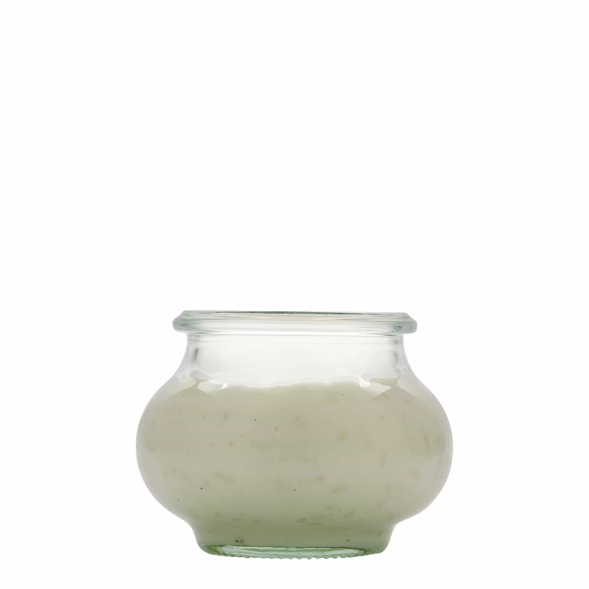 Ozdobná sklenice WECK 220 ml, uzávěr: kulatý okraj