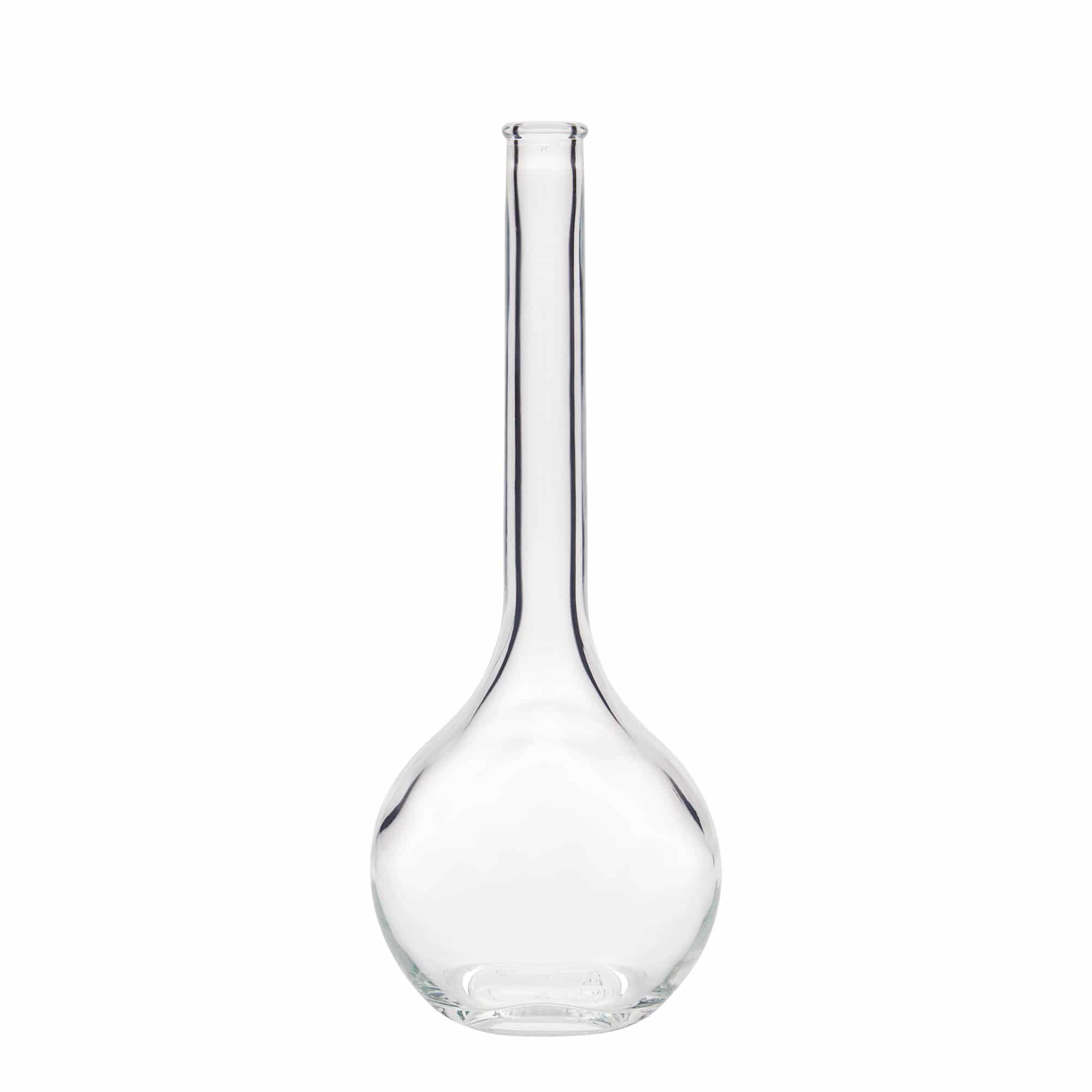 500 ml skleněná láhev 'Contessa', oválná, hrdlo: korek