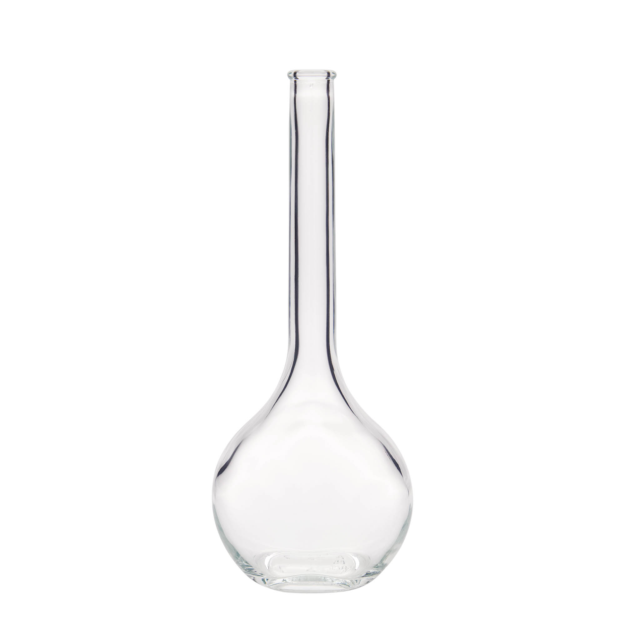 500 ml skleněná láhev 'Contessa', oválná, hrdlo: korek