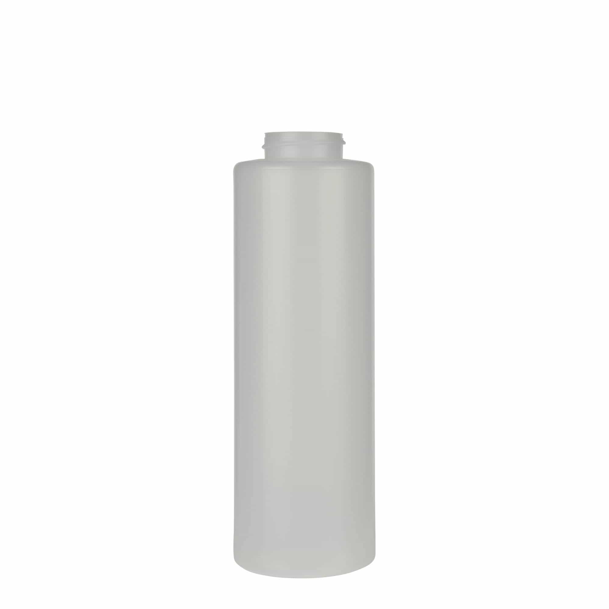Lahev na omáčku 500 ml , plast LDPE, přírodní, uzávěr: 38/400