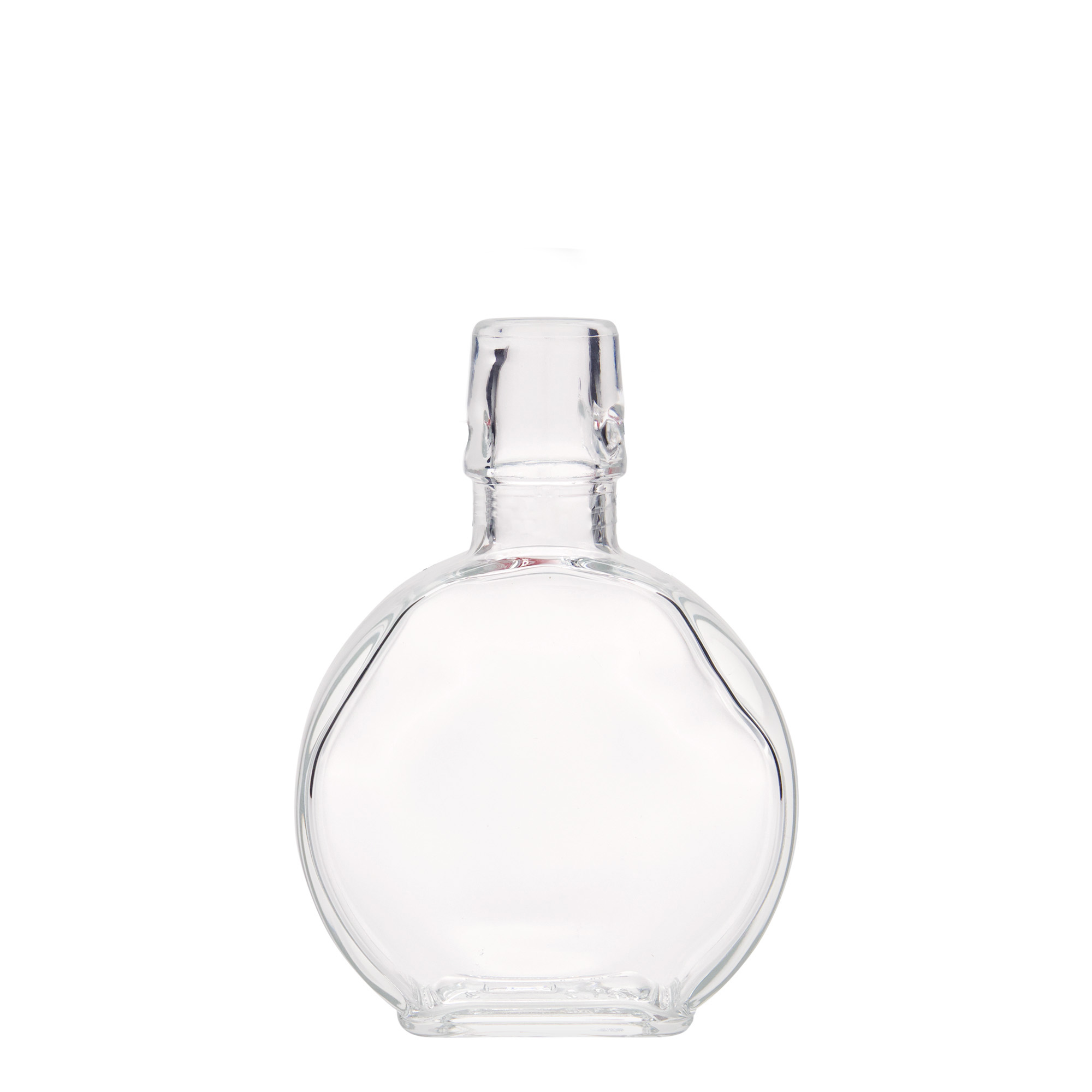 200 ml skleněná láhev 'Sensatione', obdélníková, hrdlo: uzávěr s pákou