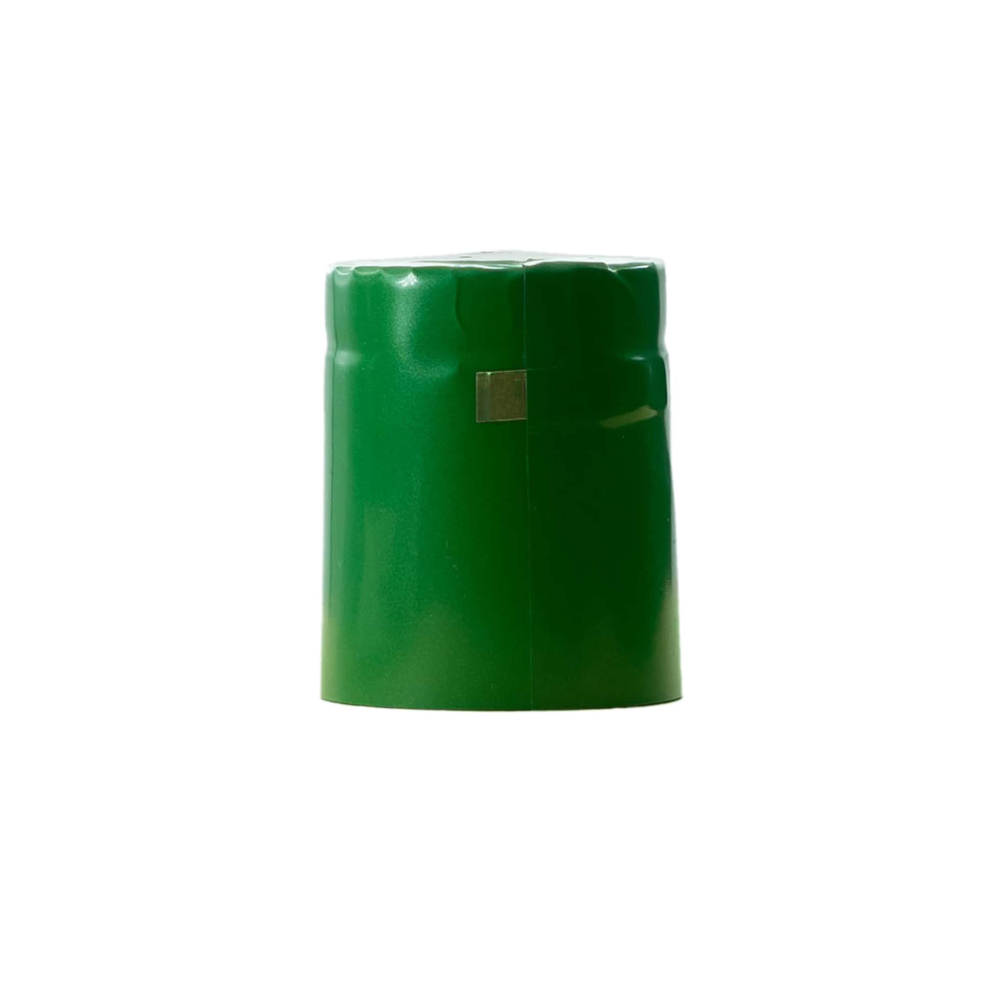 Smršťovací kapsle 32x41, PVC-plast, zelená