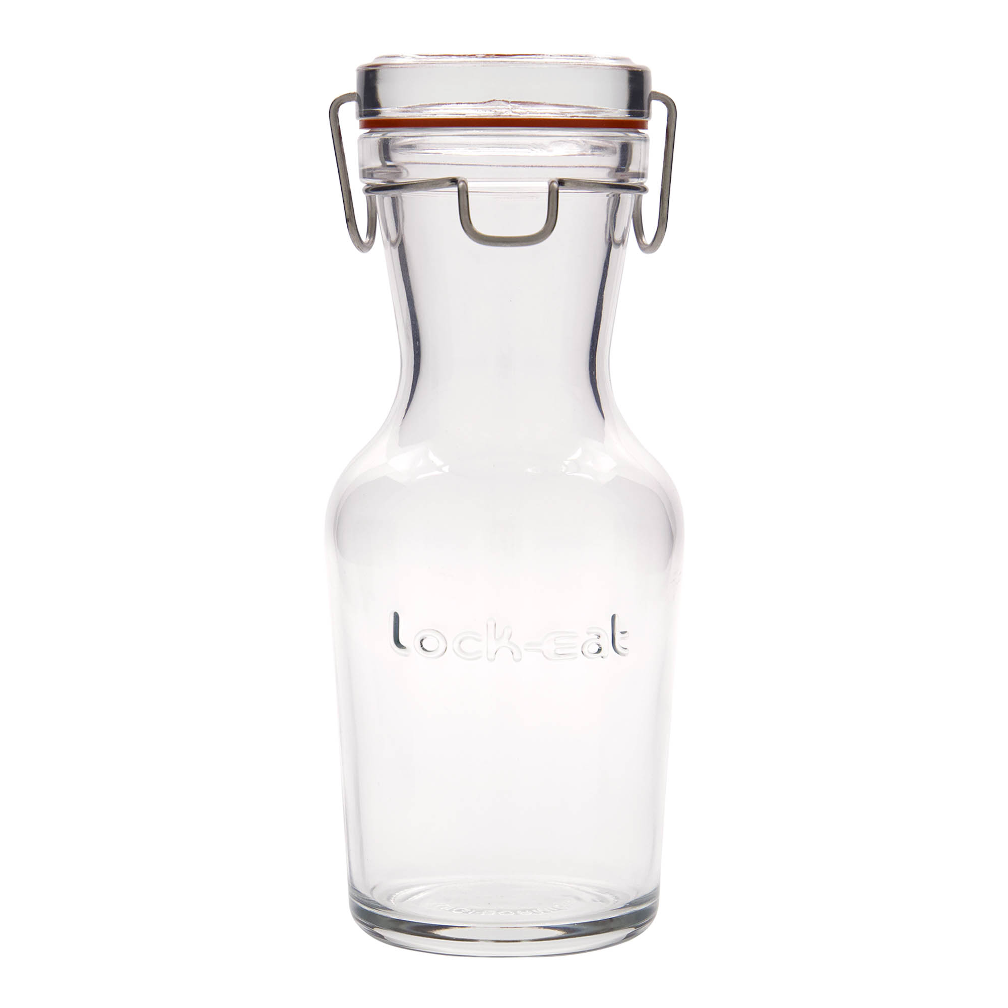 500 ml skleněná karafa 'Lock-Eat', hrdlo: drátěné zavírání 500 ml skleněná karafa 'Lock-Eat', hrdlo: drátěné zavírání