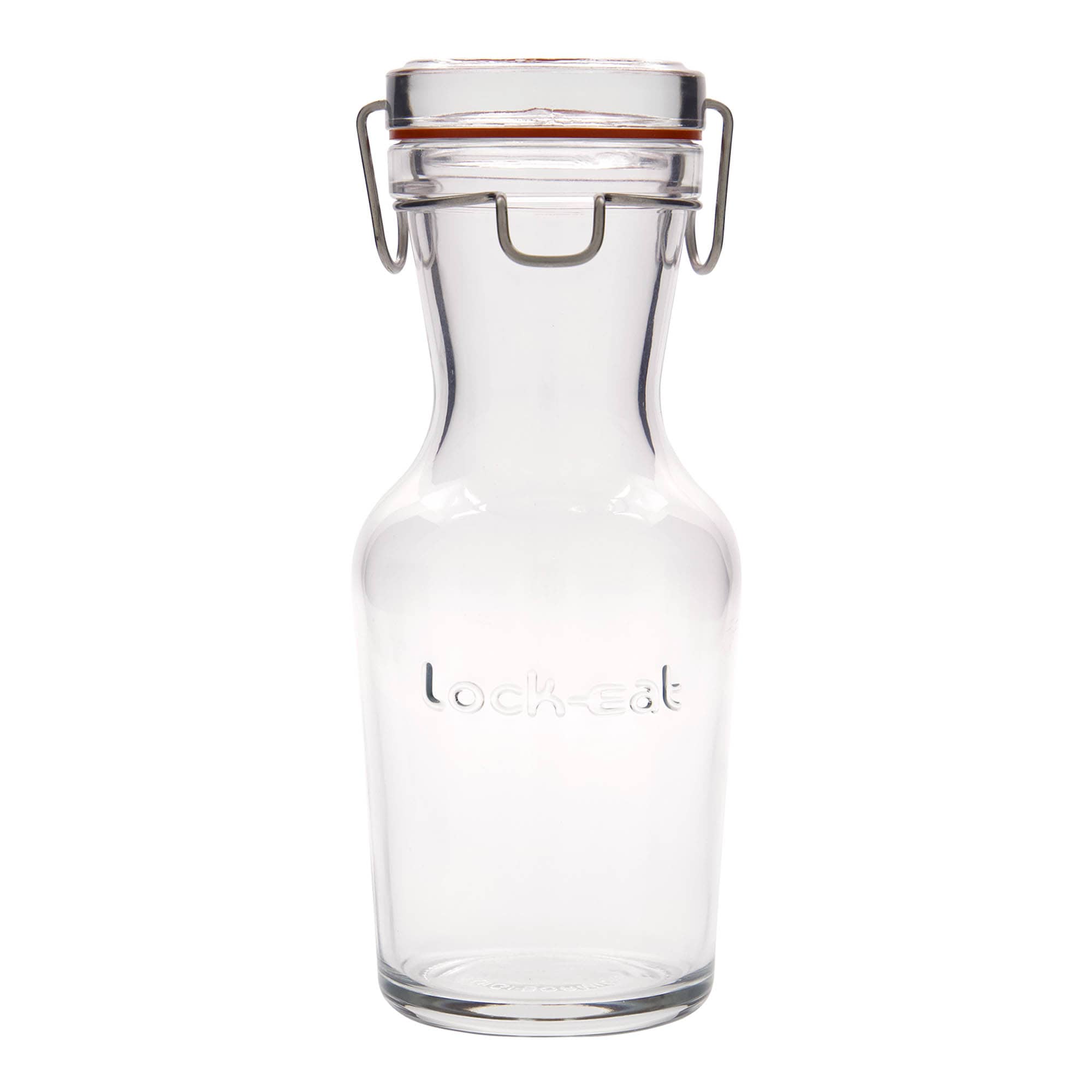 500 ml skleněná karafa „Lock-Eat“, hrdlo: drátěné zavírání