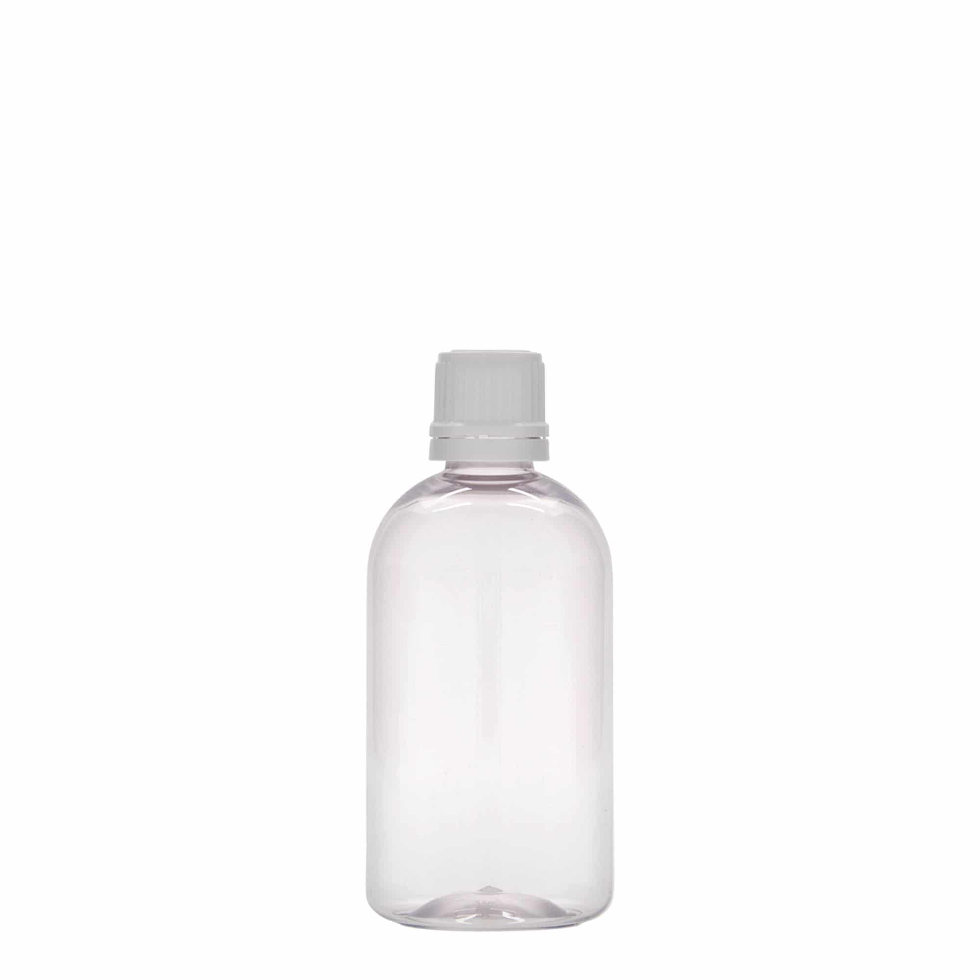 Lékovka PET 100 ml 'Easy Living', plast, ústí: DIN 18