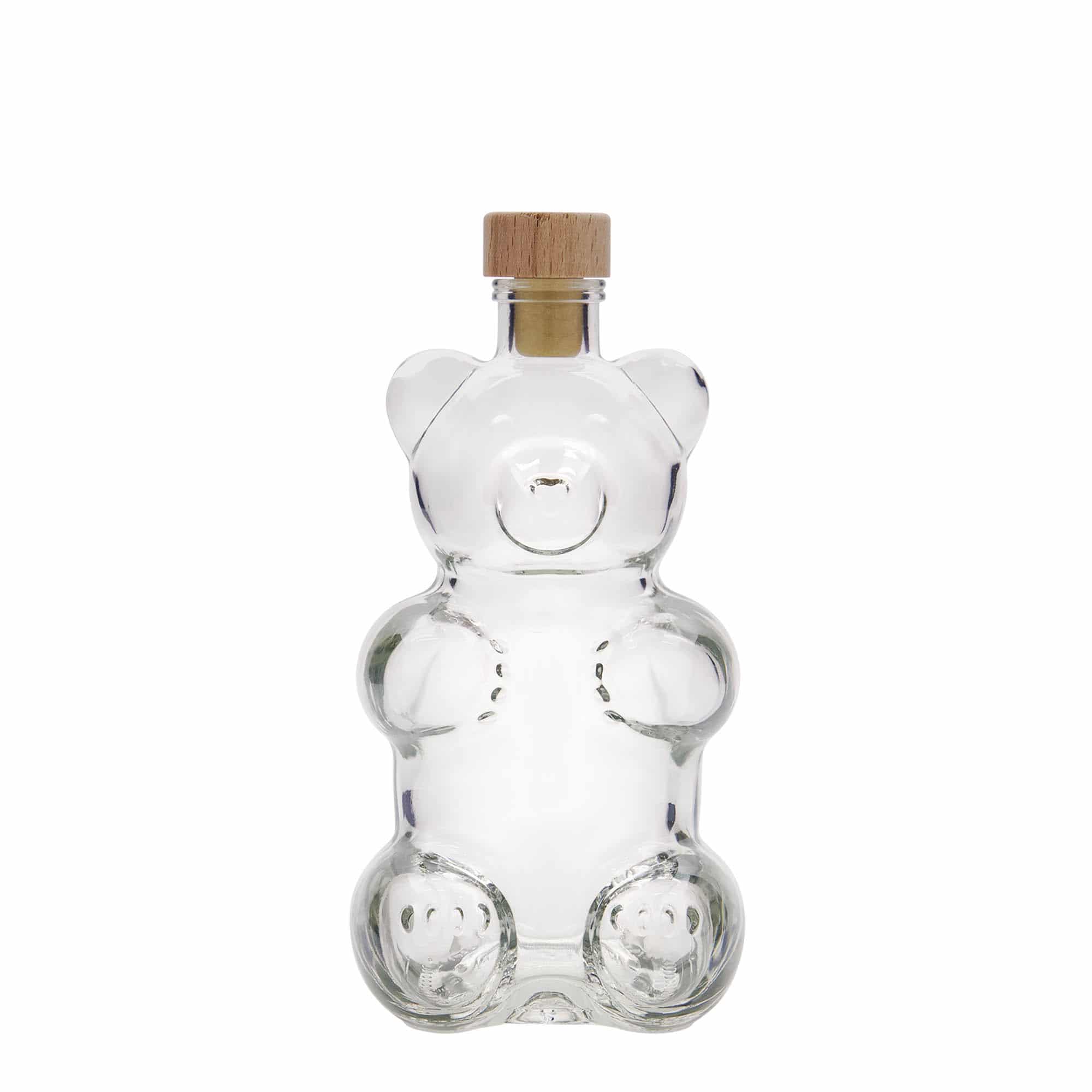 Skleněná lahev 350 ml 'Medvěd', uzávěr: korek