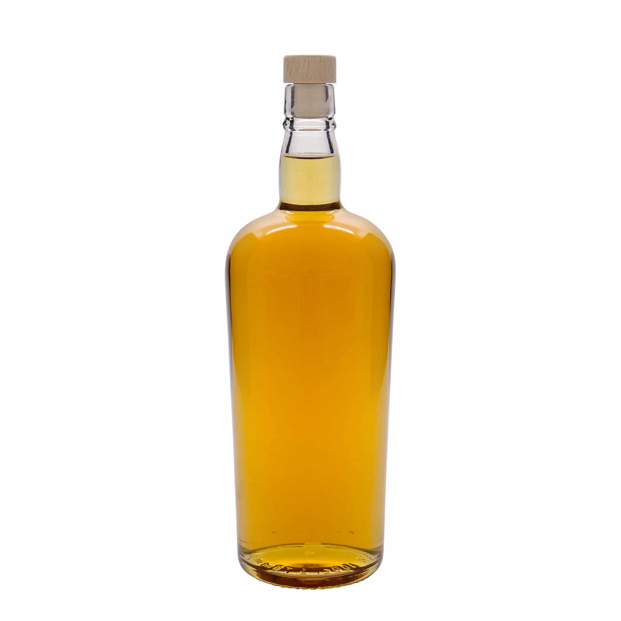 Skleněná lahev 1000 ml 'Edinburgh', uzávěr: korek