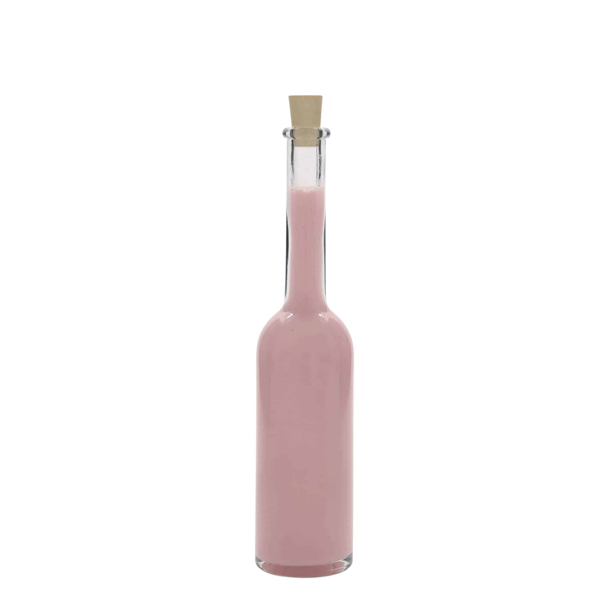 Skleněná lahev 100 ml 'Opera', uzávěr: korek