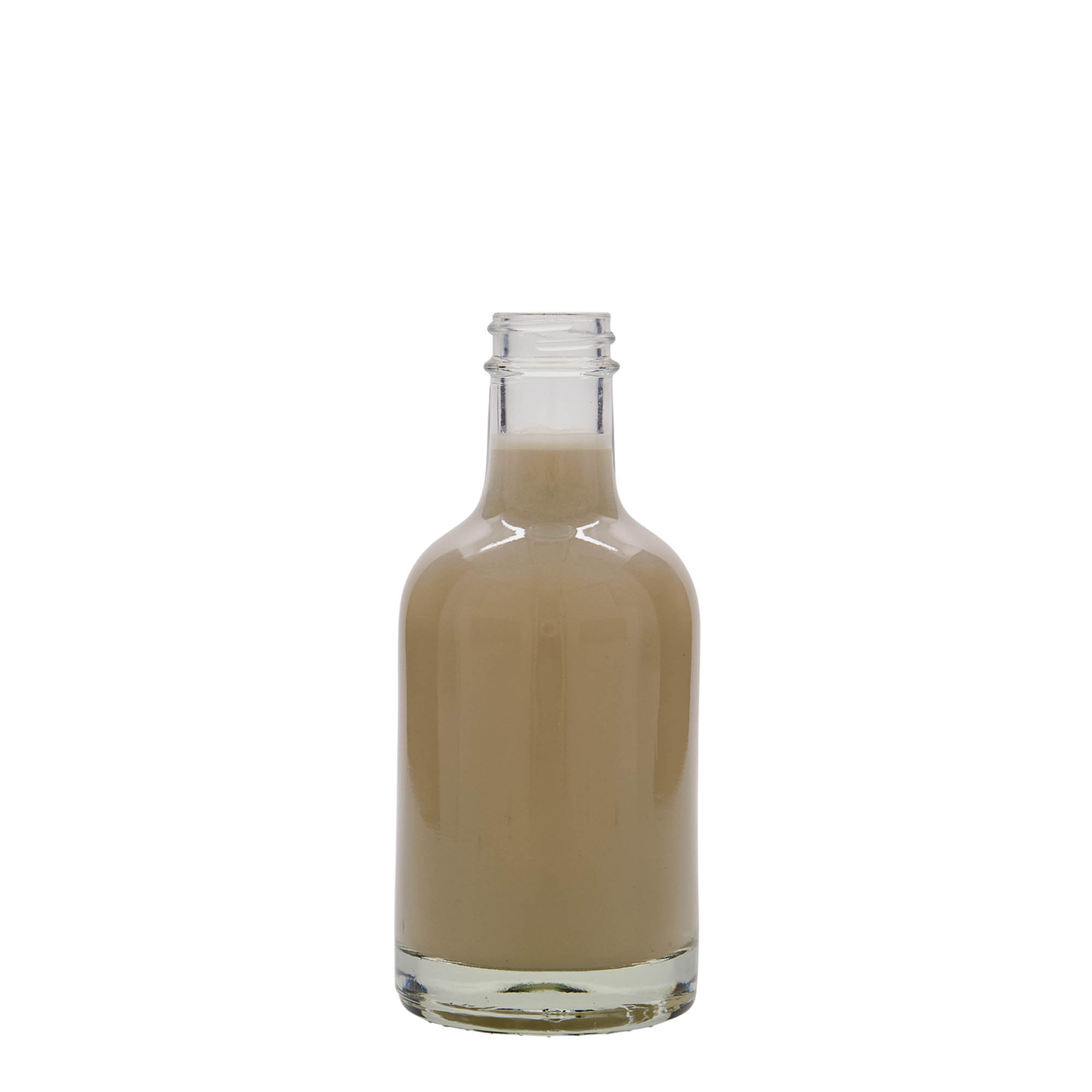 200 ml skleněná láhev 'First Class', hrdlo: GPI 28