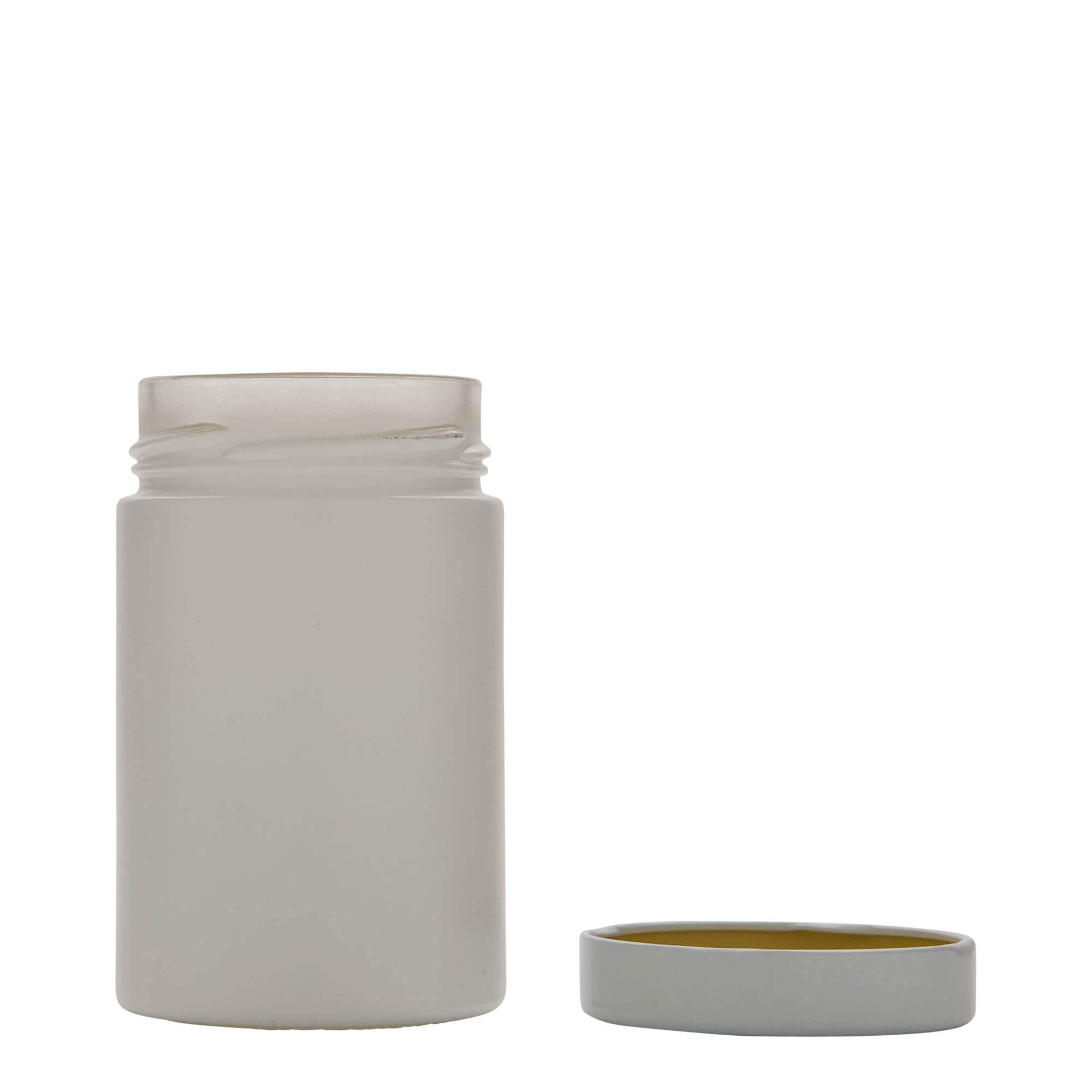 327 ml kulaté sklo 'Aurora', bílé, hrdlo: Deep-Twist-Off (DTO 66)