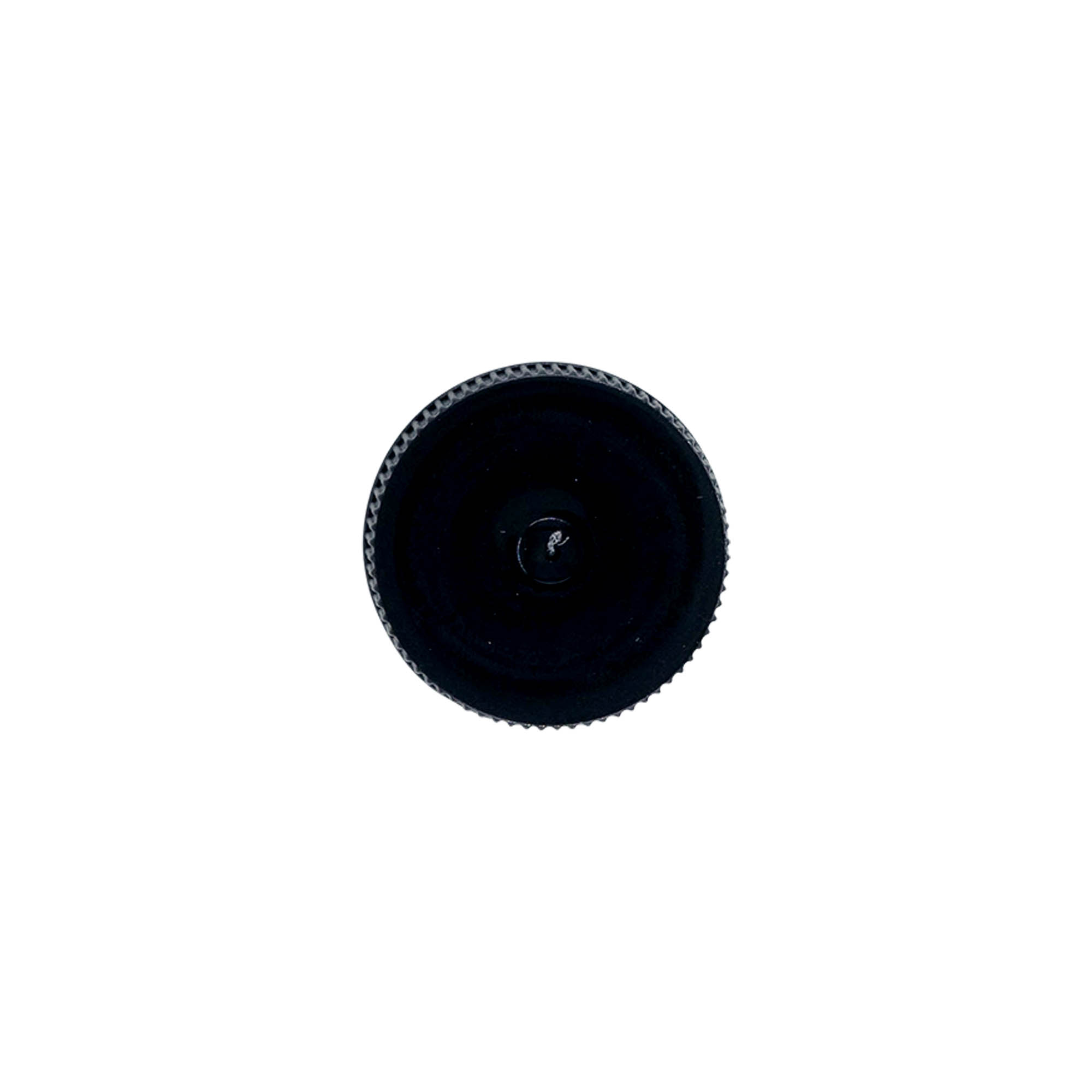 Šroubovací uzávěr s EPE vložkou, PE plast, černý, pro hrdlo: DIN 25 Šroubovací uzávěr s EPE vložkou, PE plast, černý, pro hrdlo: DIN 25