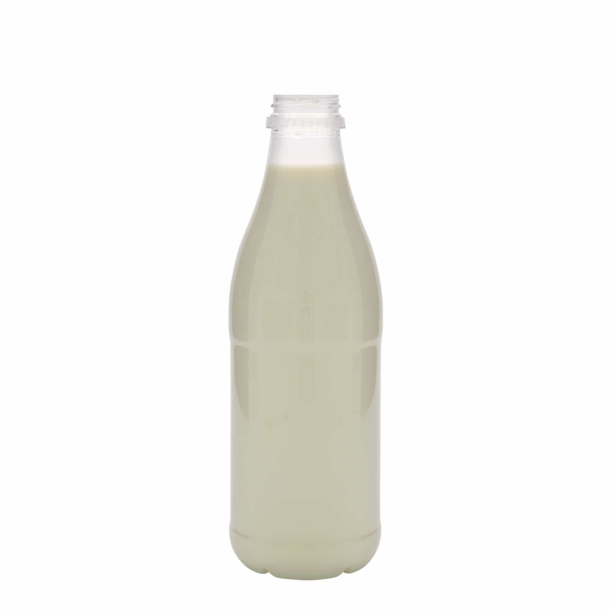 1.000 ml PET lahev „Milk and Juice“, plast, hrdlo: 38 mm