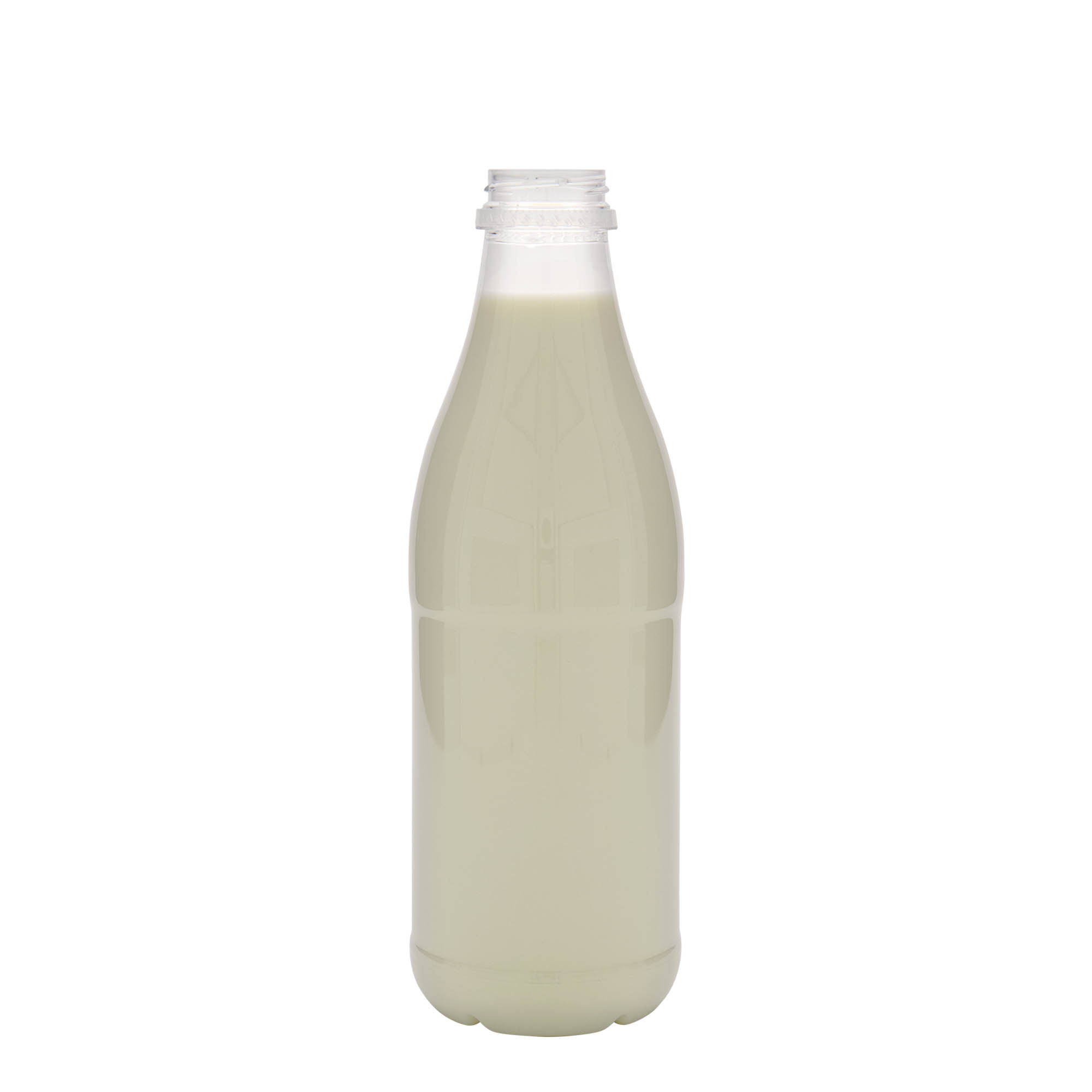 1.000 ml PET lahev „Milk and Juice“, plast, hrdlo: 38 mm