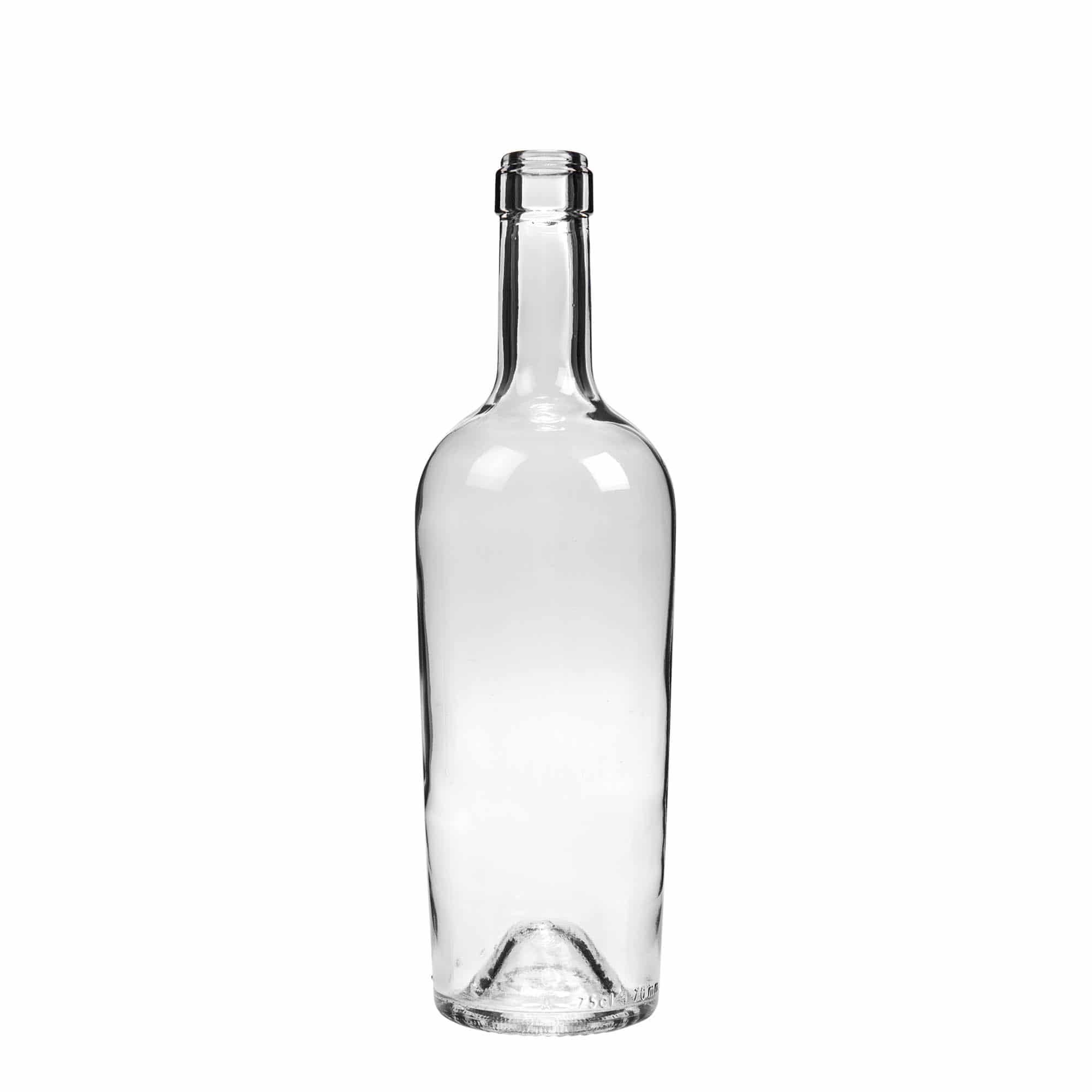 750 ml lahve na víno 'Imperiale', hrdlo: korek