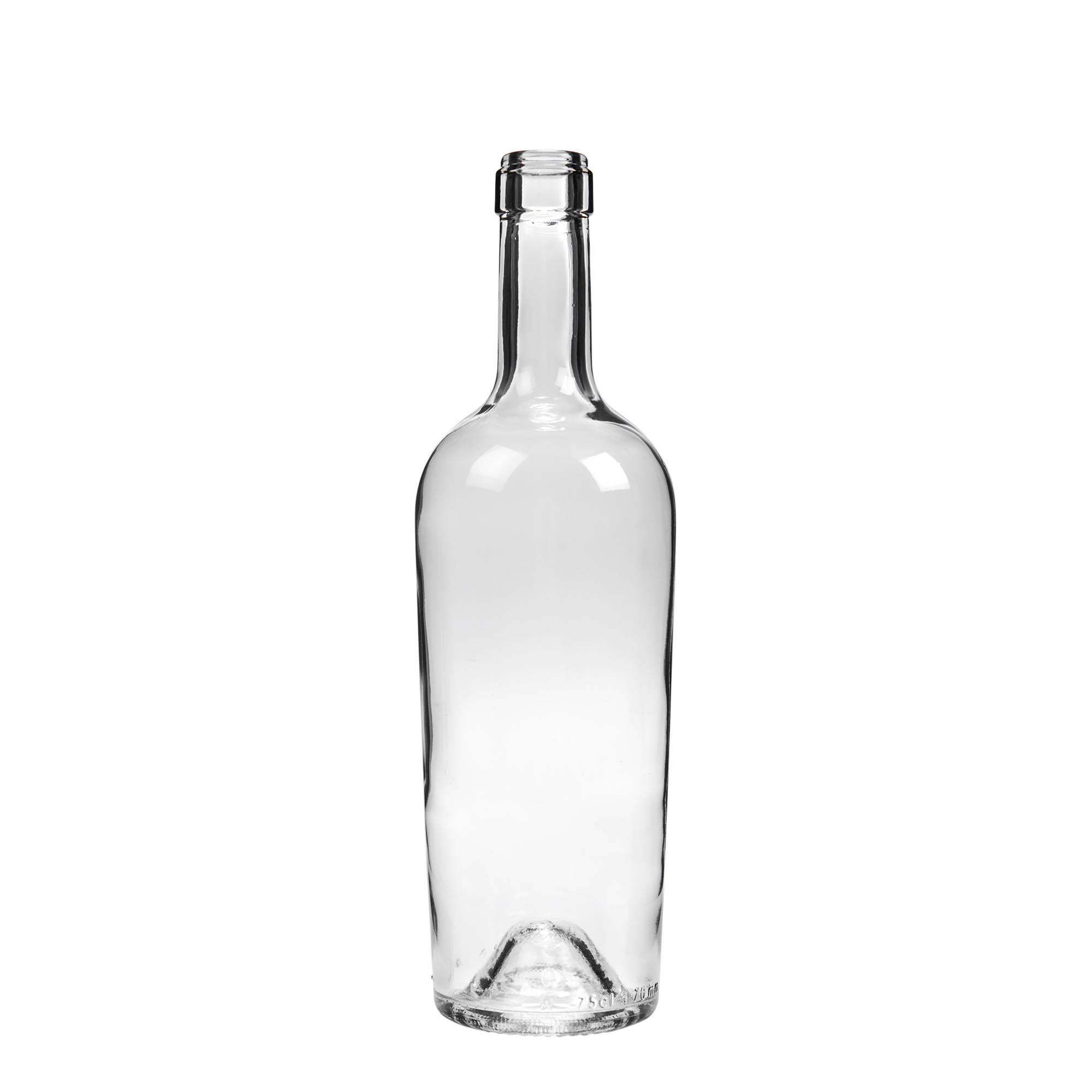 750 ml lahve na víno „Imperiale“, hrdlo: korek