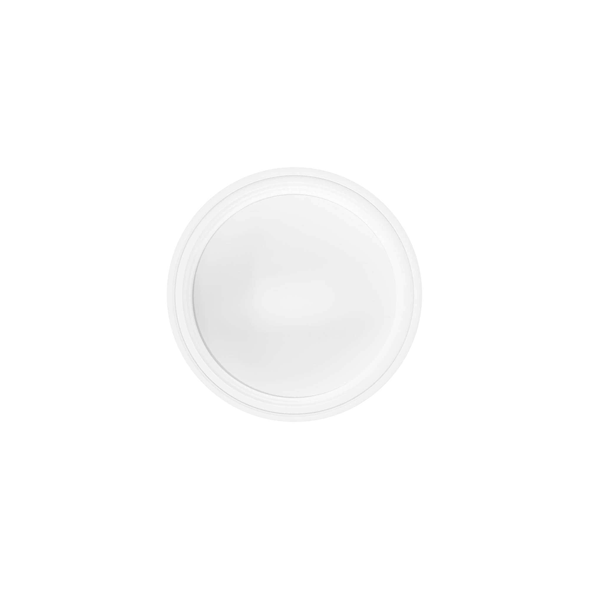 Šroubovací uzávěr 50 ml, SAN-plast, bílý
