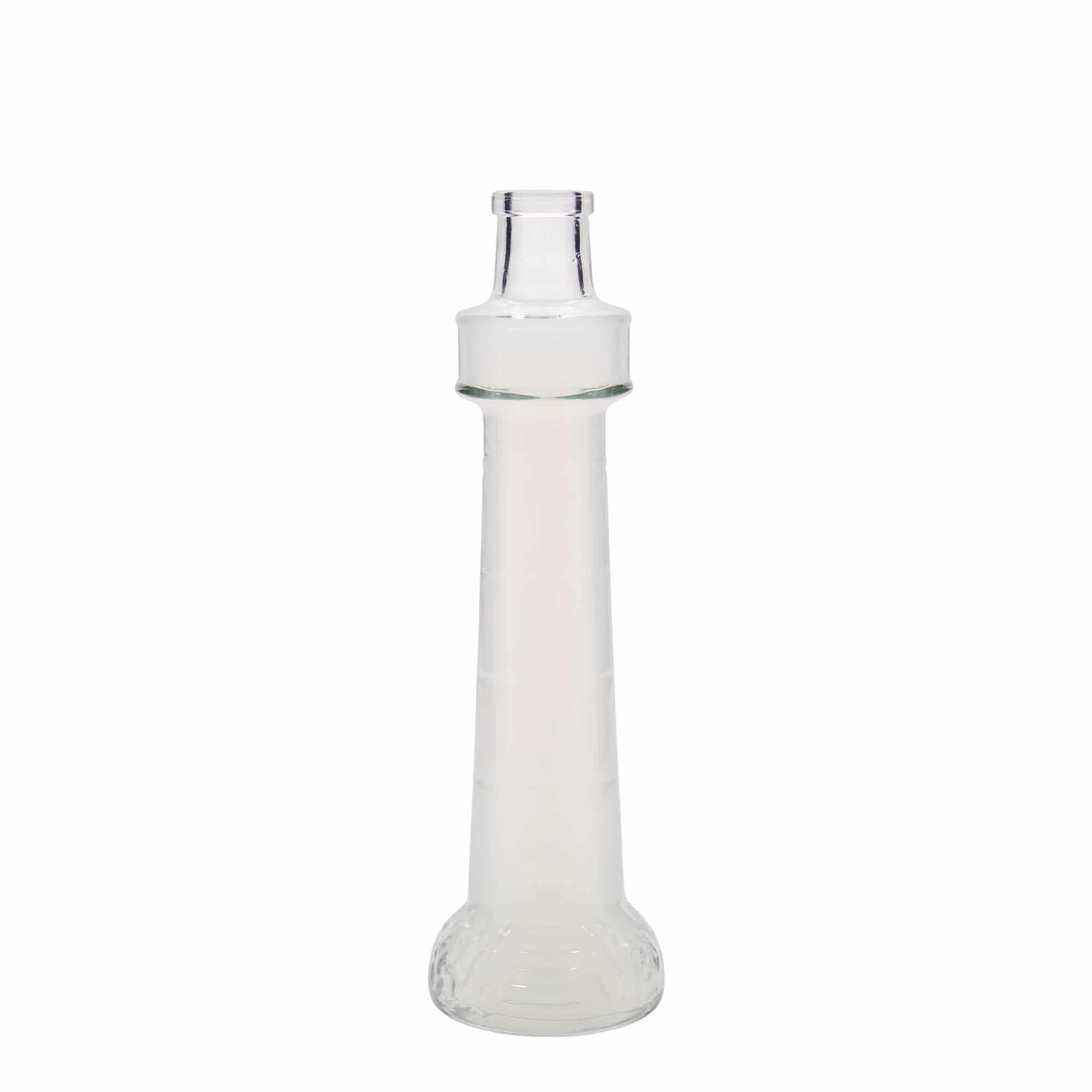 200 ml skleněná láhev „Leuchtturm“, hrdlo: korek