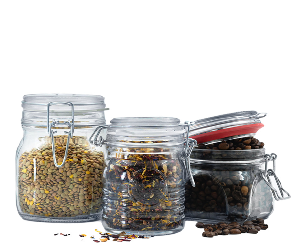 Zavařovací sklenice s klipem Zavařovací sklenice s klipem