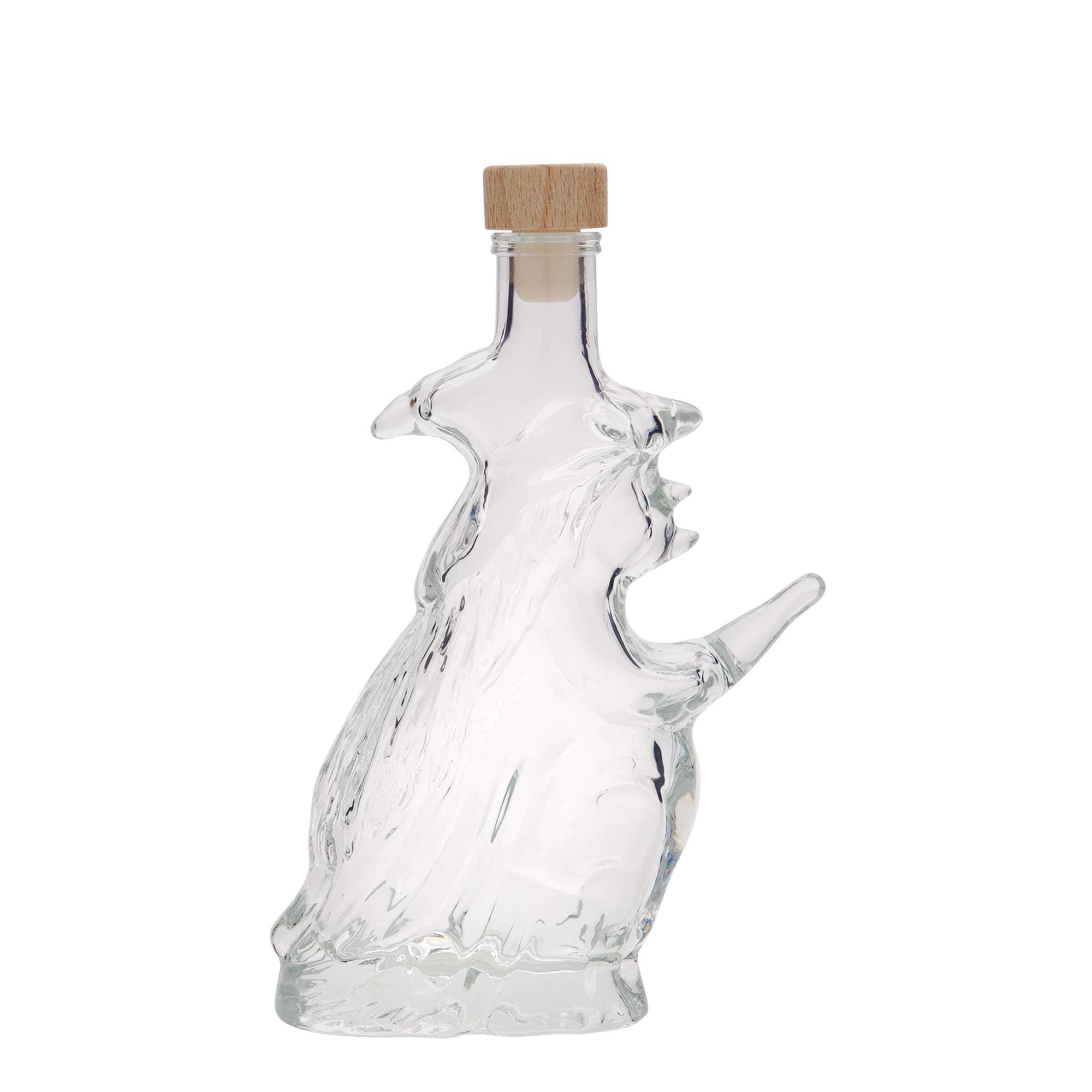 200 ml skleněná láhev „Hexe“, hrdlo: korek