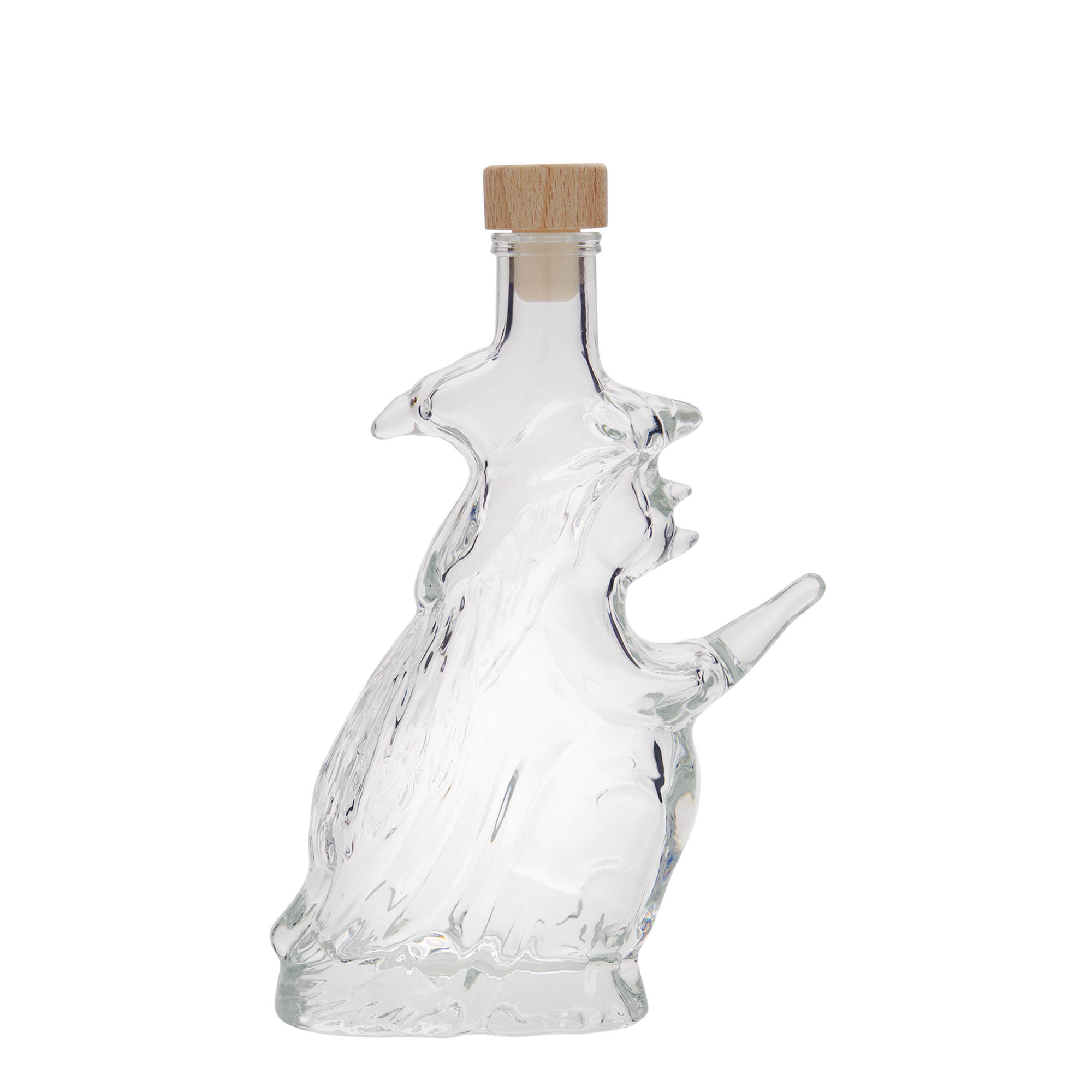 200 ml skleněná láhev „Hexe“, hrdlo: korek