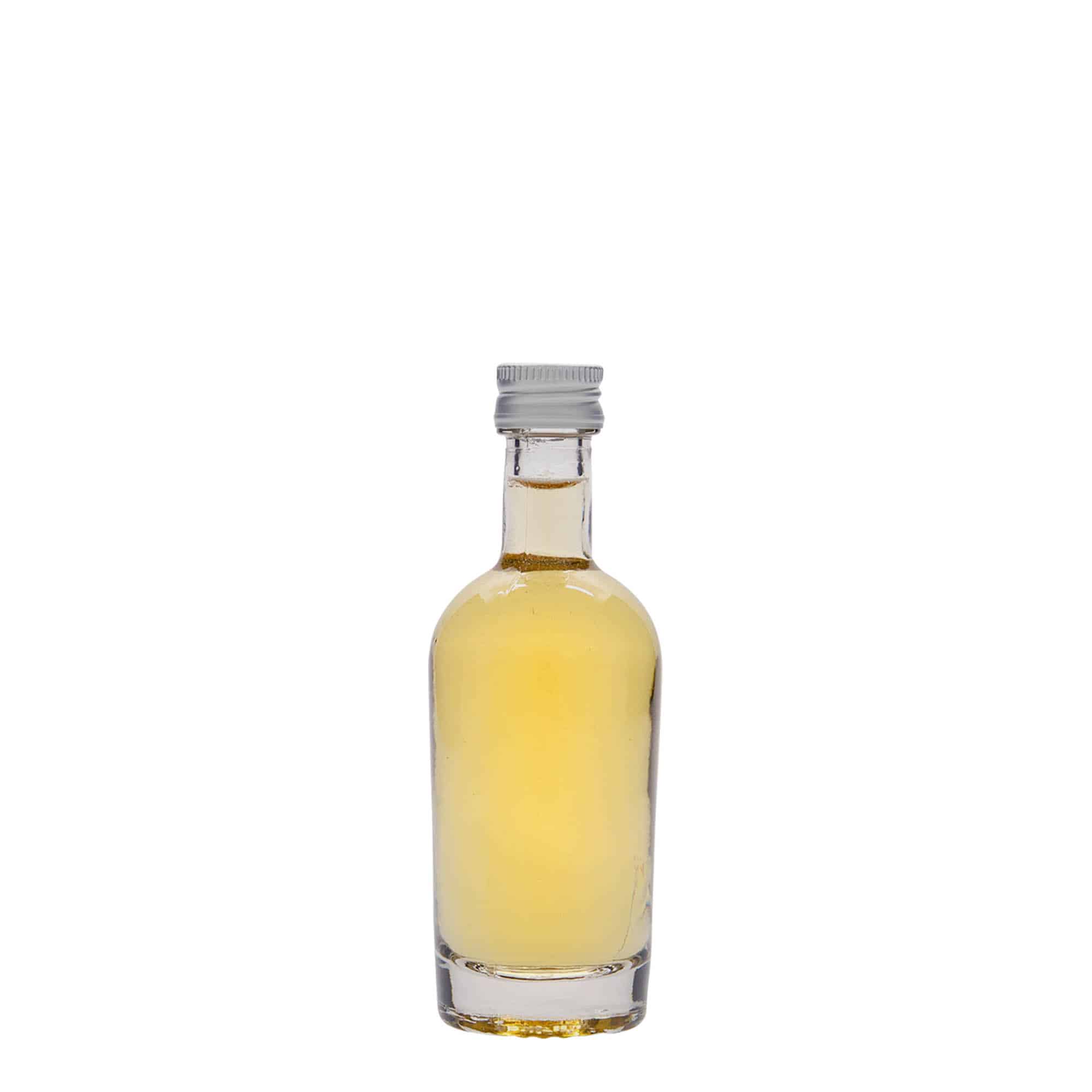 Skleněná lahev 50 ml 'Pepe', uzávěr: PP 18