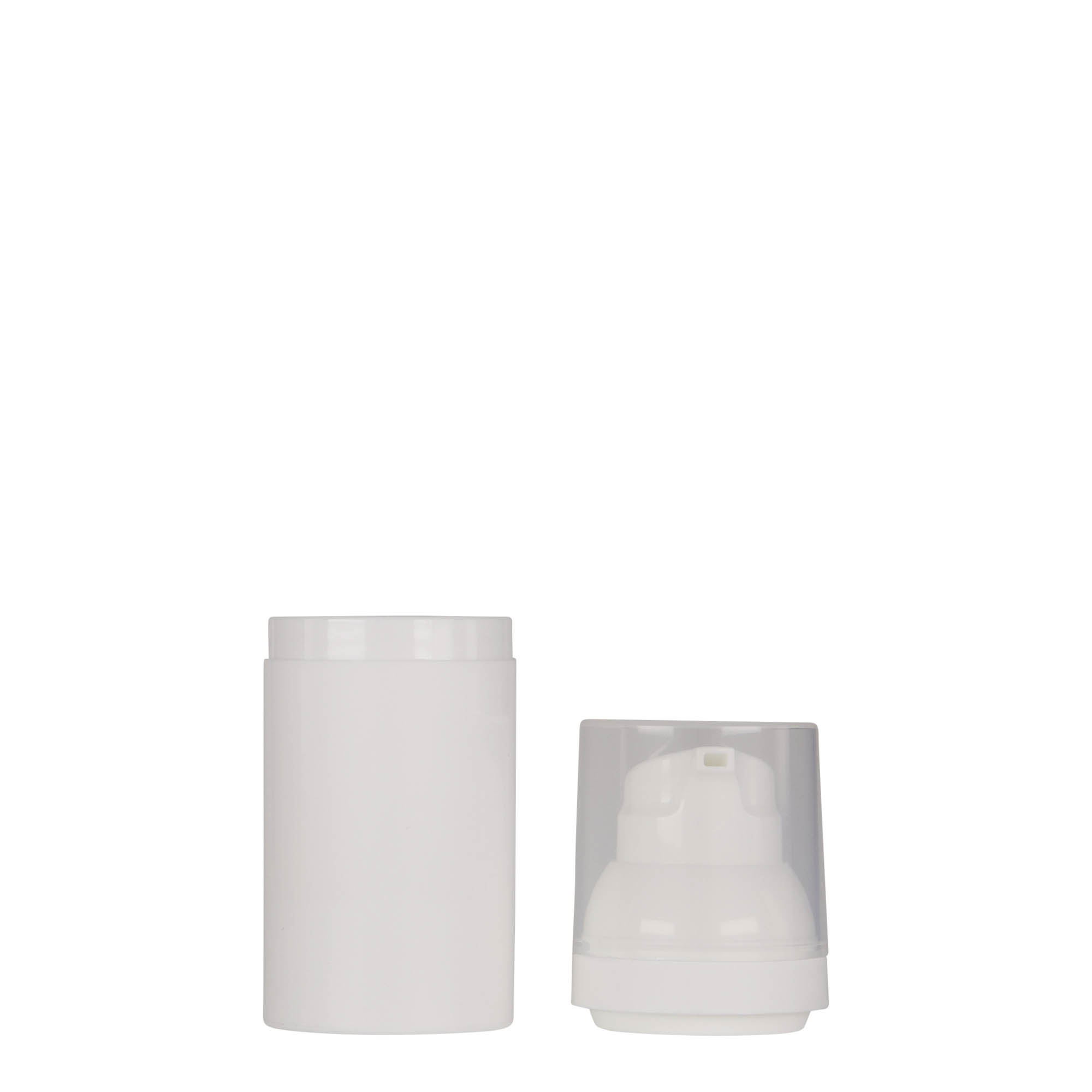 30 ml bezvzduchový dávkovač „Mezzo“, PP plast, bílý 30 ml bezvzduchový dávkovač „Mezzo“, PP plast, bílý