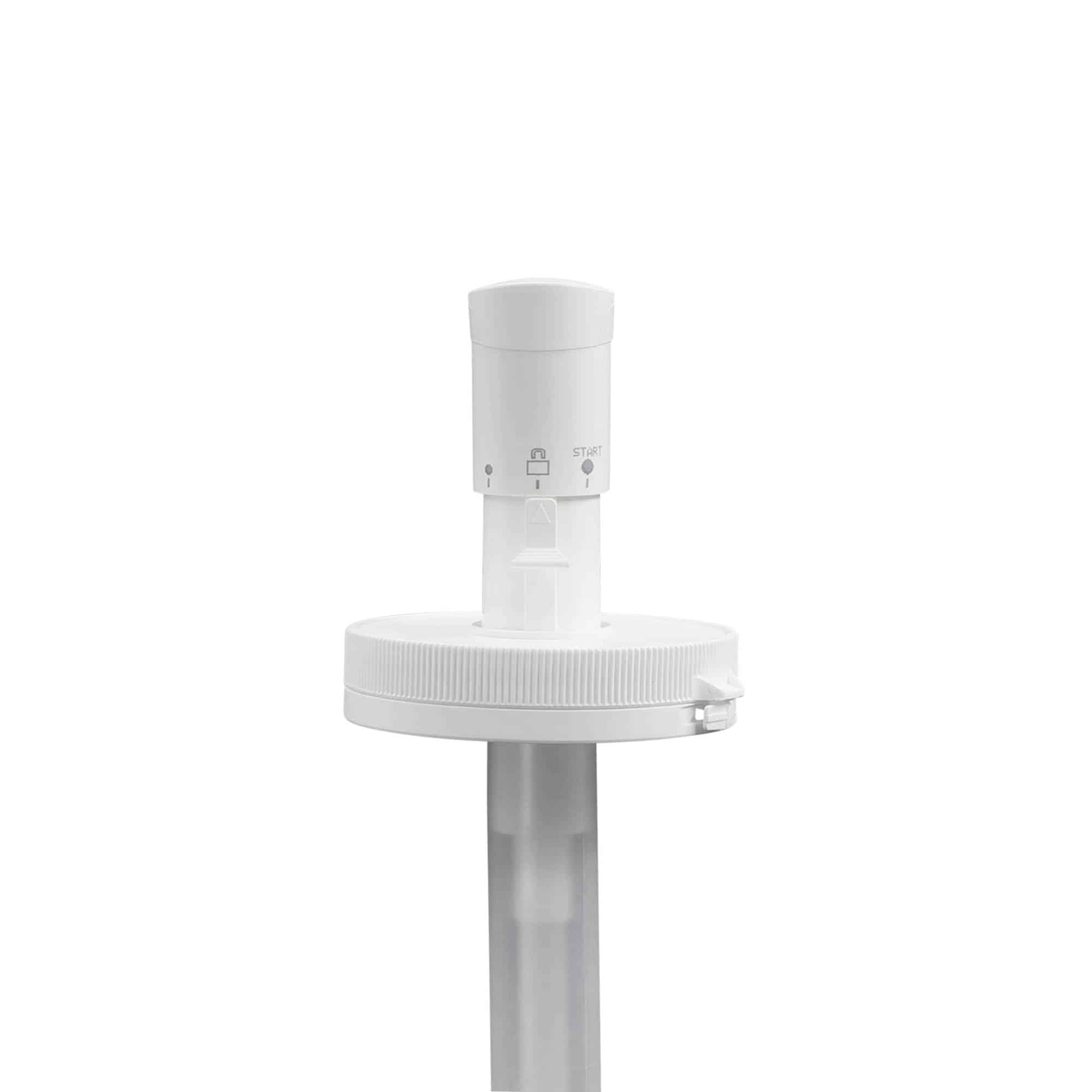 Dávkovací pumpa pro 655 ml „Securibox“, PE-plast, bílá, pro hrdlo: šroubovací uzávěr