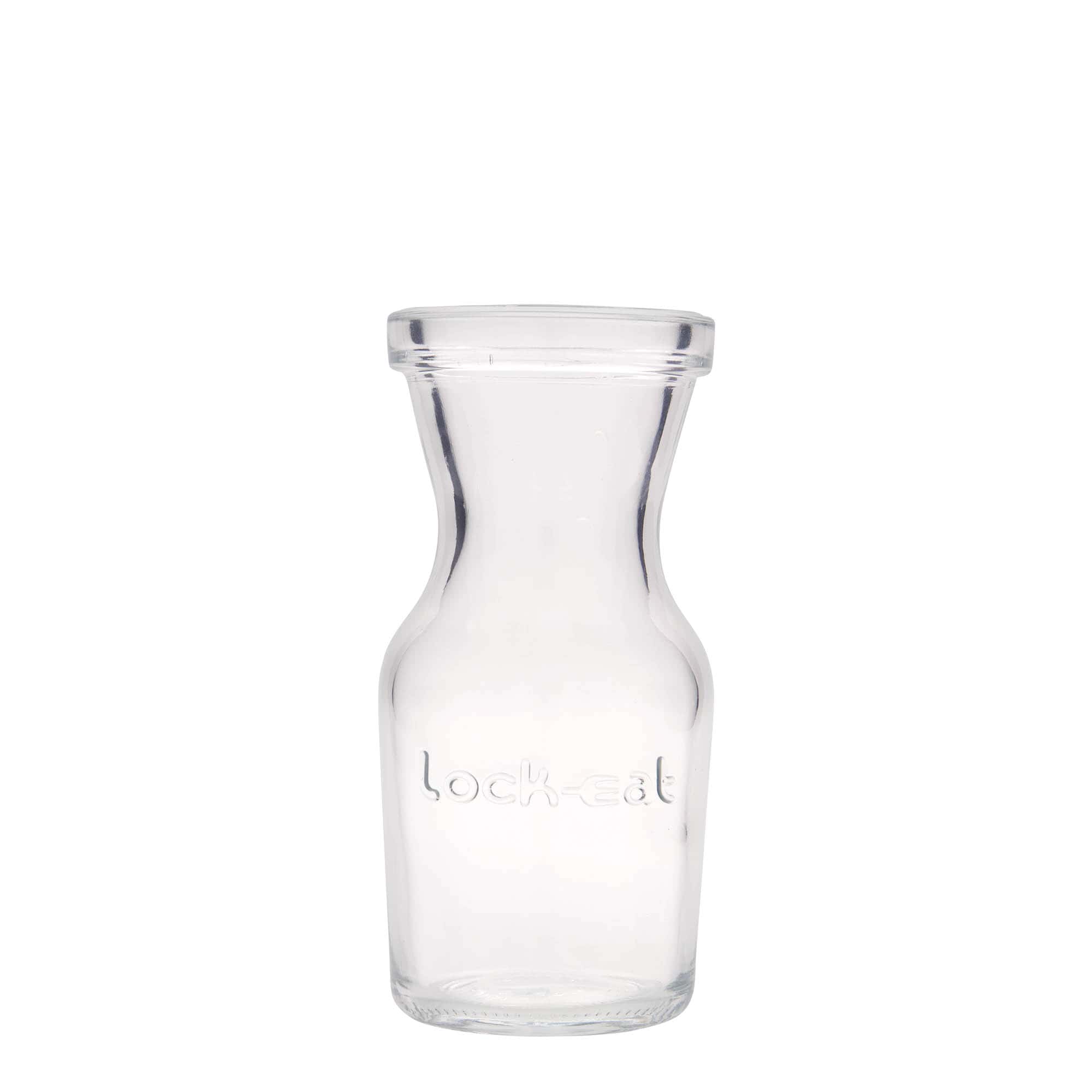250 ml skleněná karafa „Lock-Eat“, hrdlo: drátěné zavírání