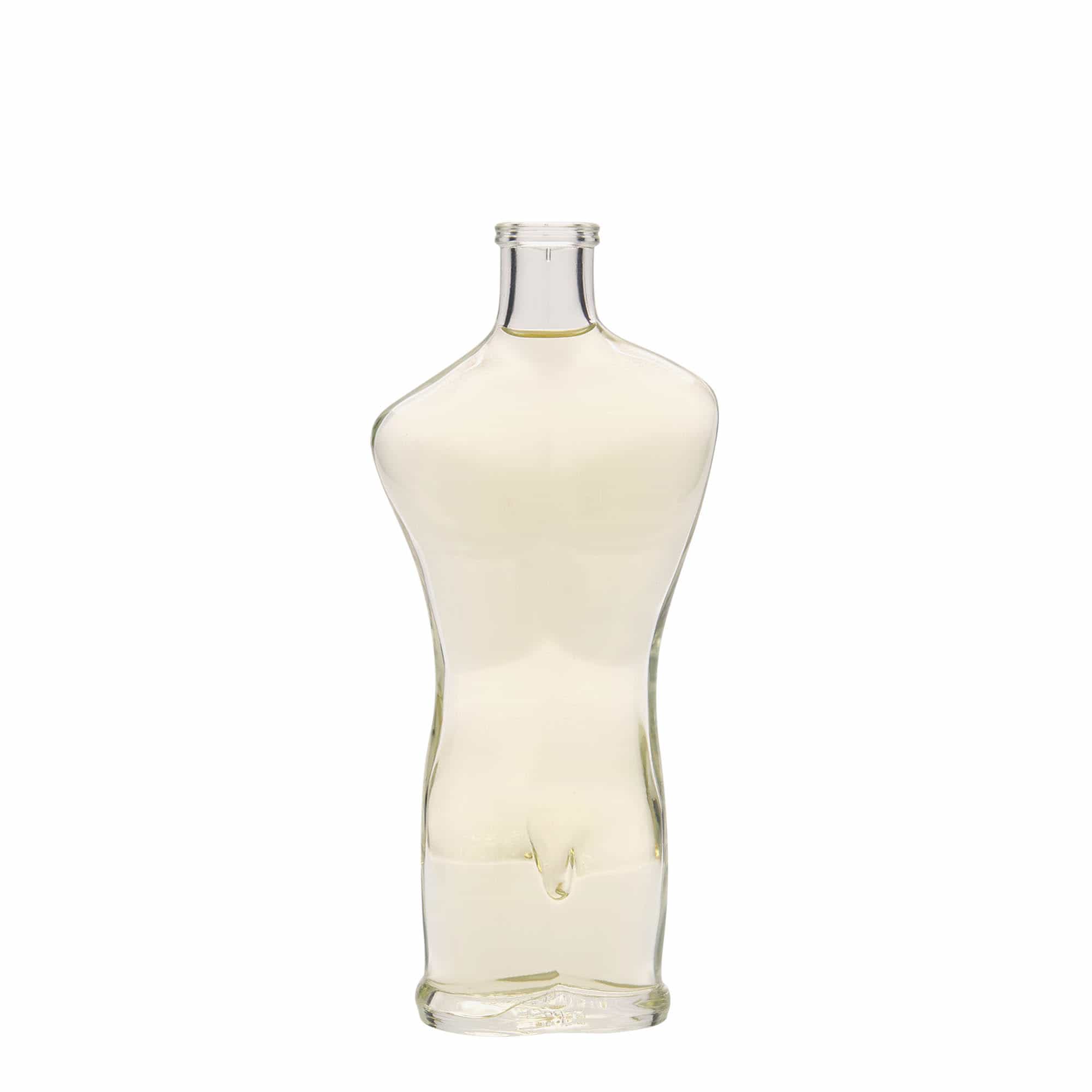 200 ml skleněná láhev „Adam“, hrdlo: korek