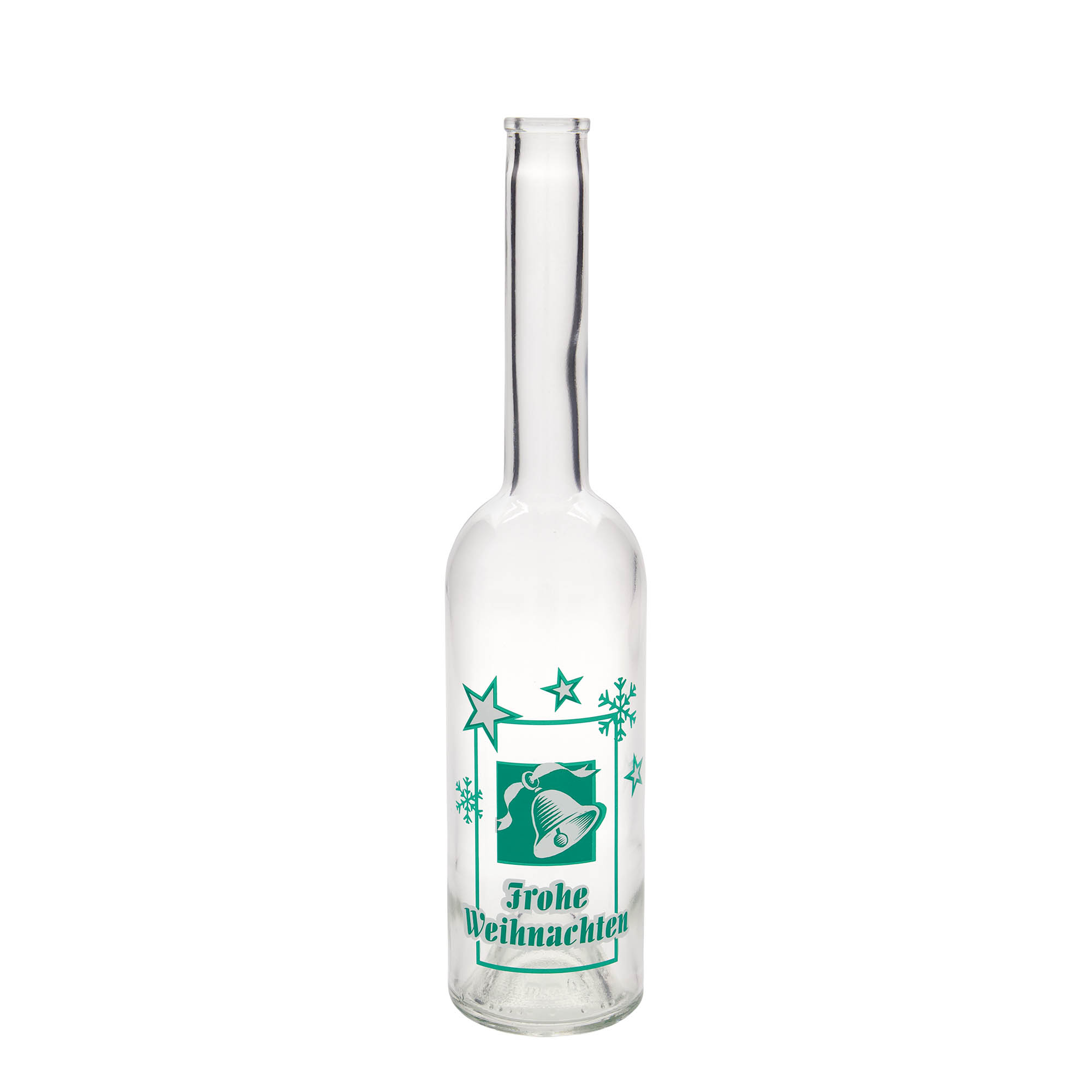 500 ml skleněná láhev 'Opera', motiv: Veselé Vánoce, hrdlo: korek 500 ml skleněná láhev 'Opera', motiv: Veselé Vánoce, hrdlo: korek