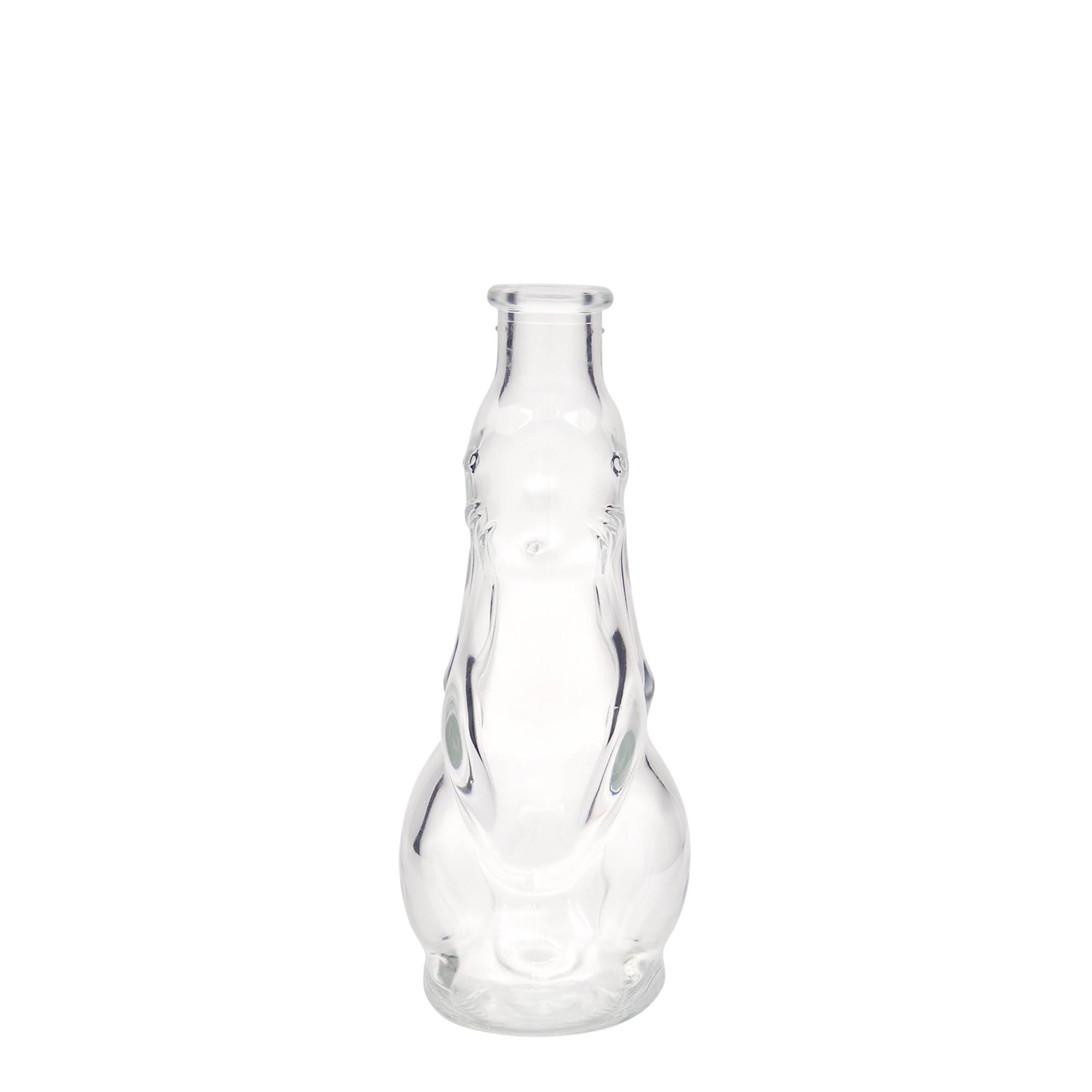 200 ml skleněná láhev 'Zajíc', hrdlo: korek