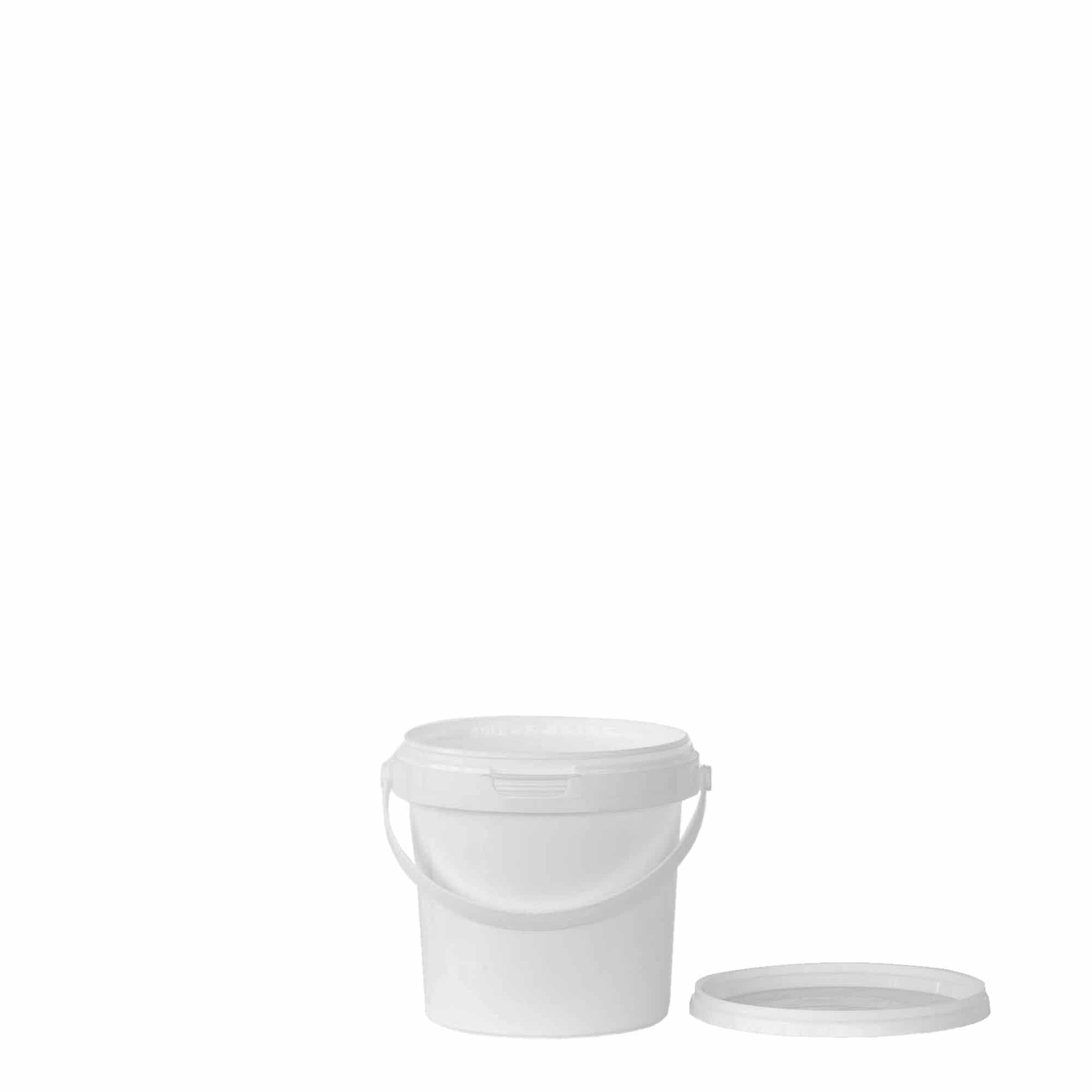 0,6 l kbelík, plast PP, bílý