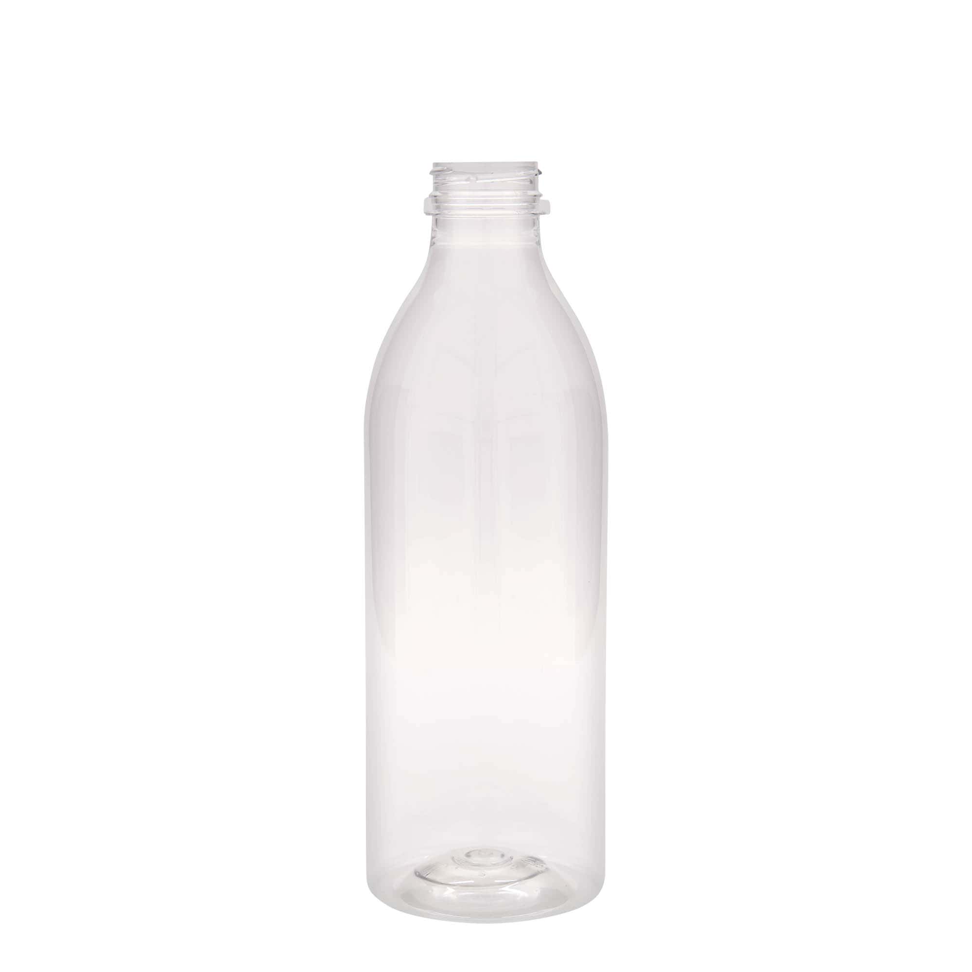 Standardní PET lahev 1000 ml, plast, ústí: 38 mm Standardní PET lahev 1000 ml, plast, ústí: 38 mm