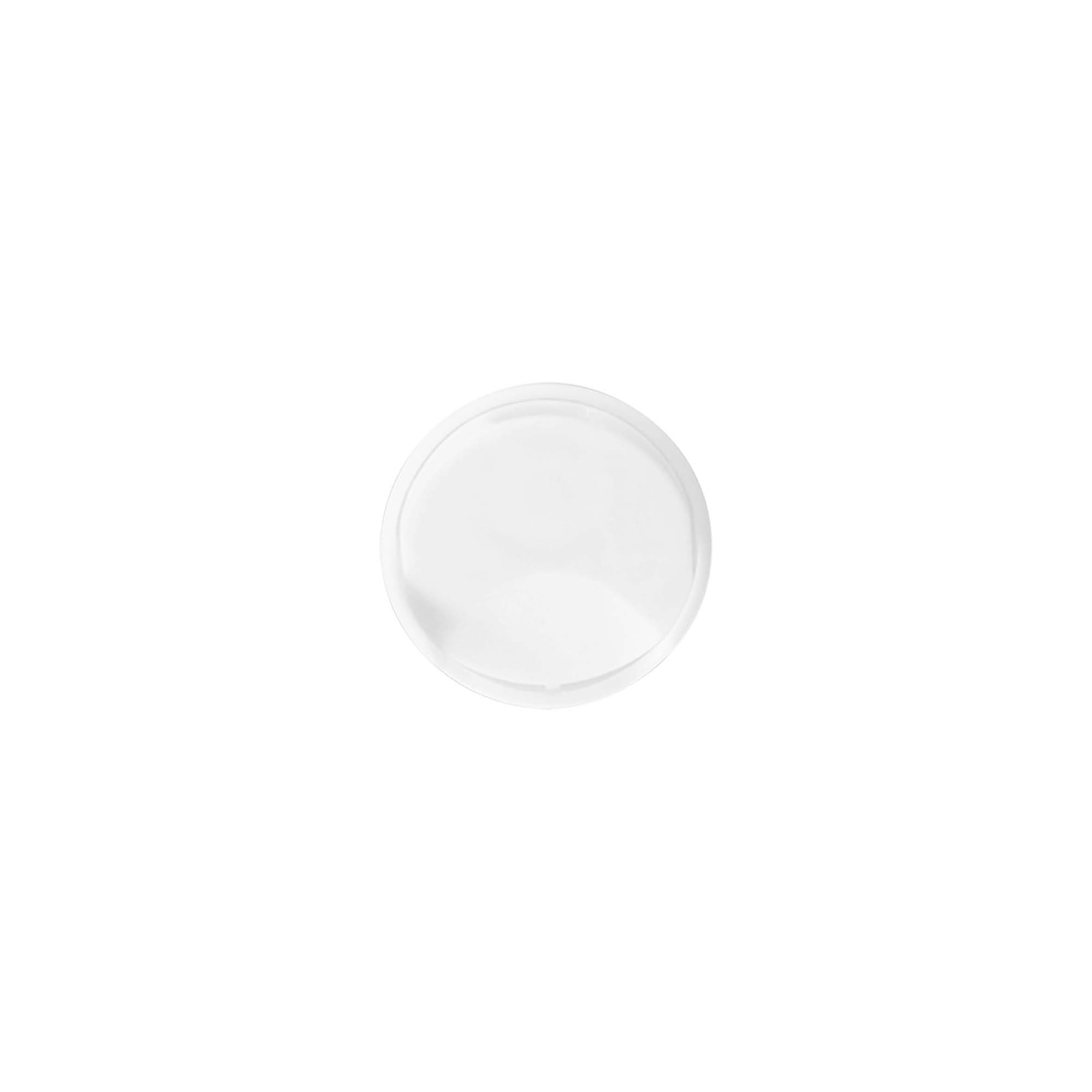 Šroubovací uzávěr Disc Top, plast PP, bílý, pro hrdlo: 24/410