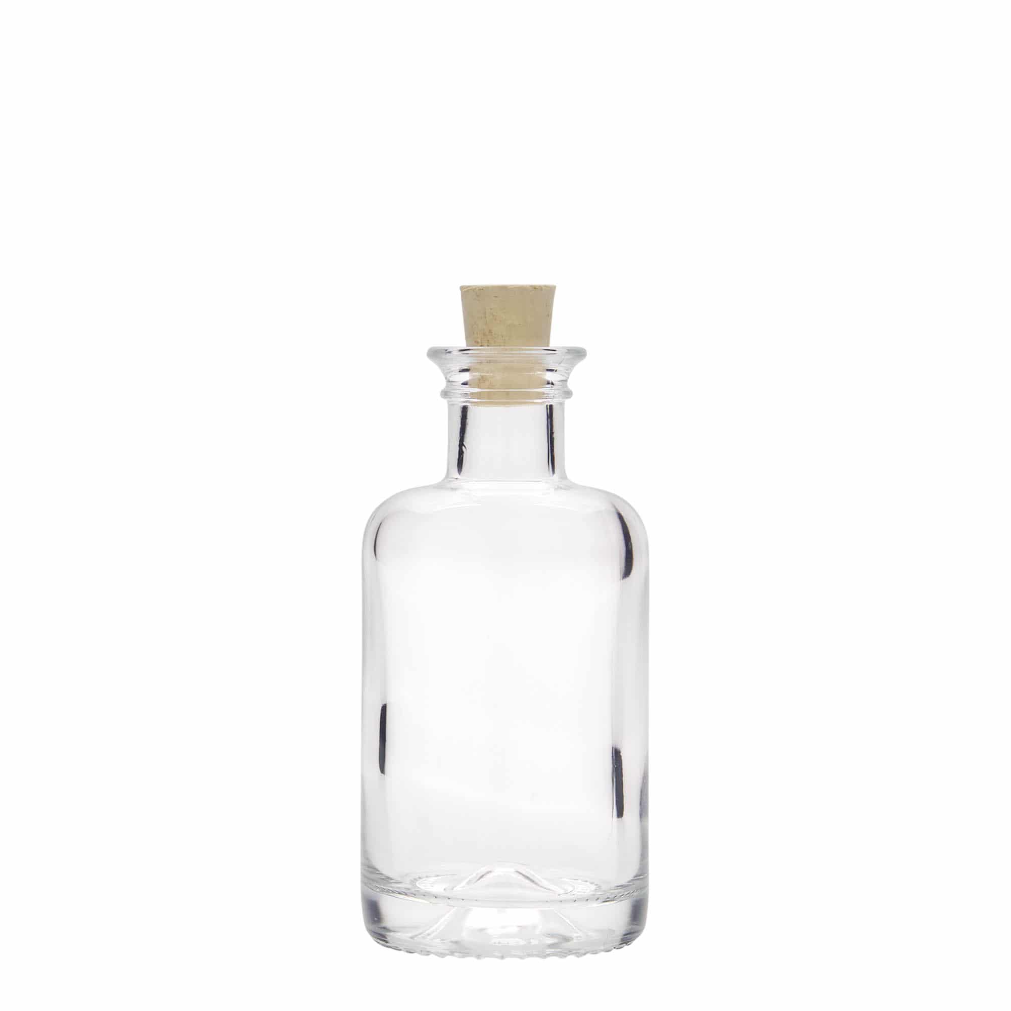 100 ml skleněná lahvička lékárnická, hrdlo: korek