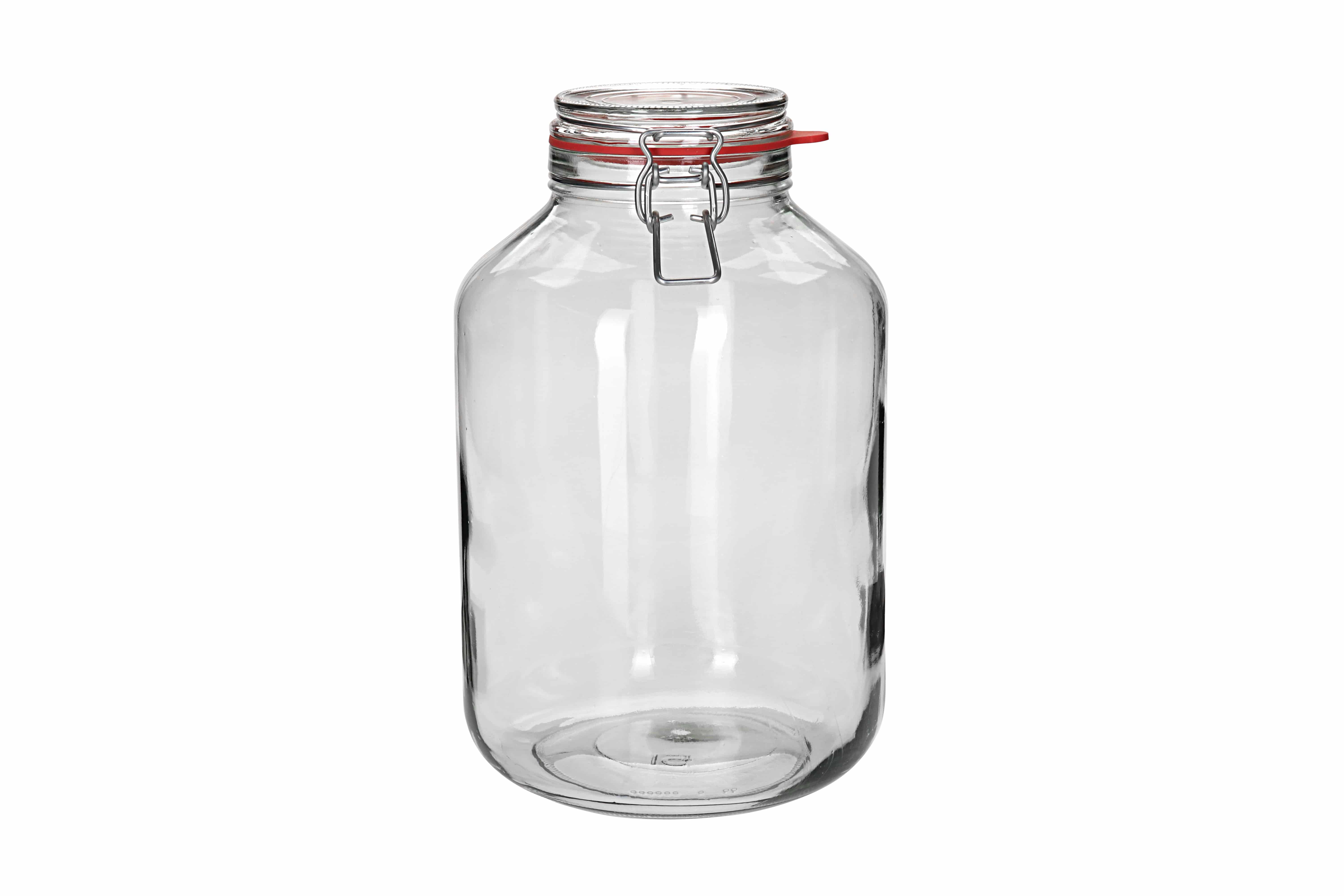 Sklenice s drátěným uzávěrem 4880 ml, uzávěr: drátěný uzávěr