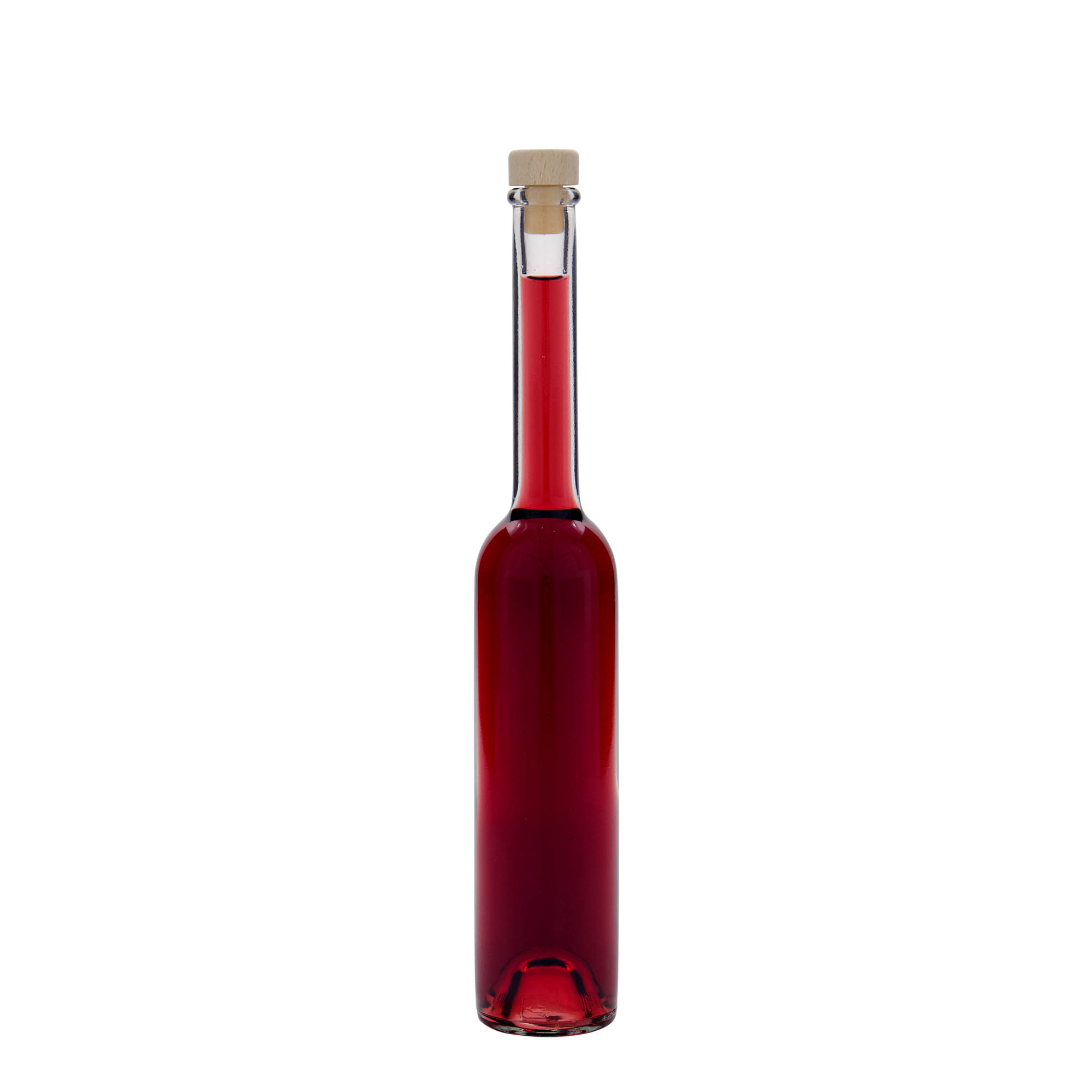 100 ml skleněná lahvička 'Platina', hrdlo: korek 100 ml skleněná lahvička 'Platina', hrdlo: korek