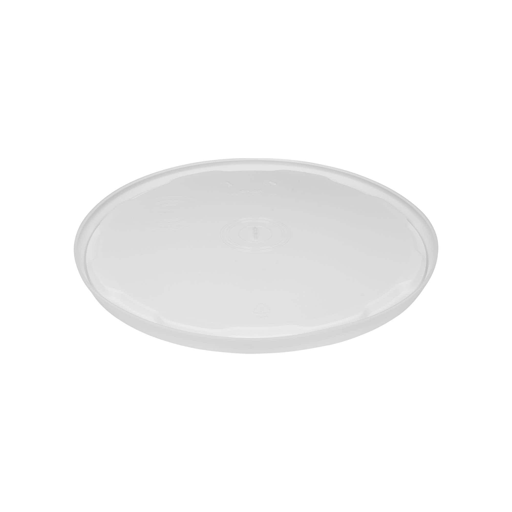 Víko na kyblík 10 l, plast PP, bílý
