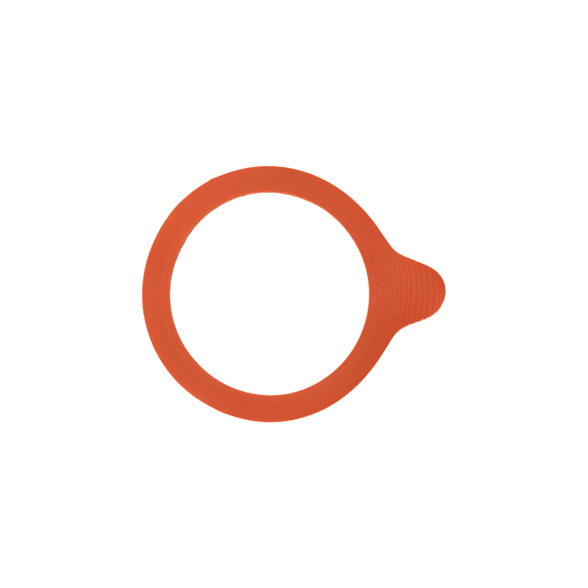 WECK-zavařovací kroužek RR60 #, červený, hrdlo: kulatý okraj
