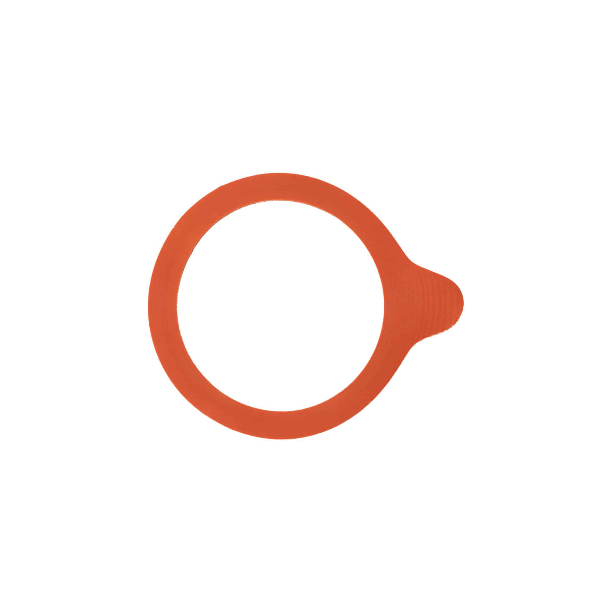 WECK-zavařovací kroužek RR60 #, červený, hrdlo: kulatý okraj