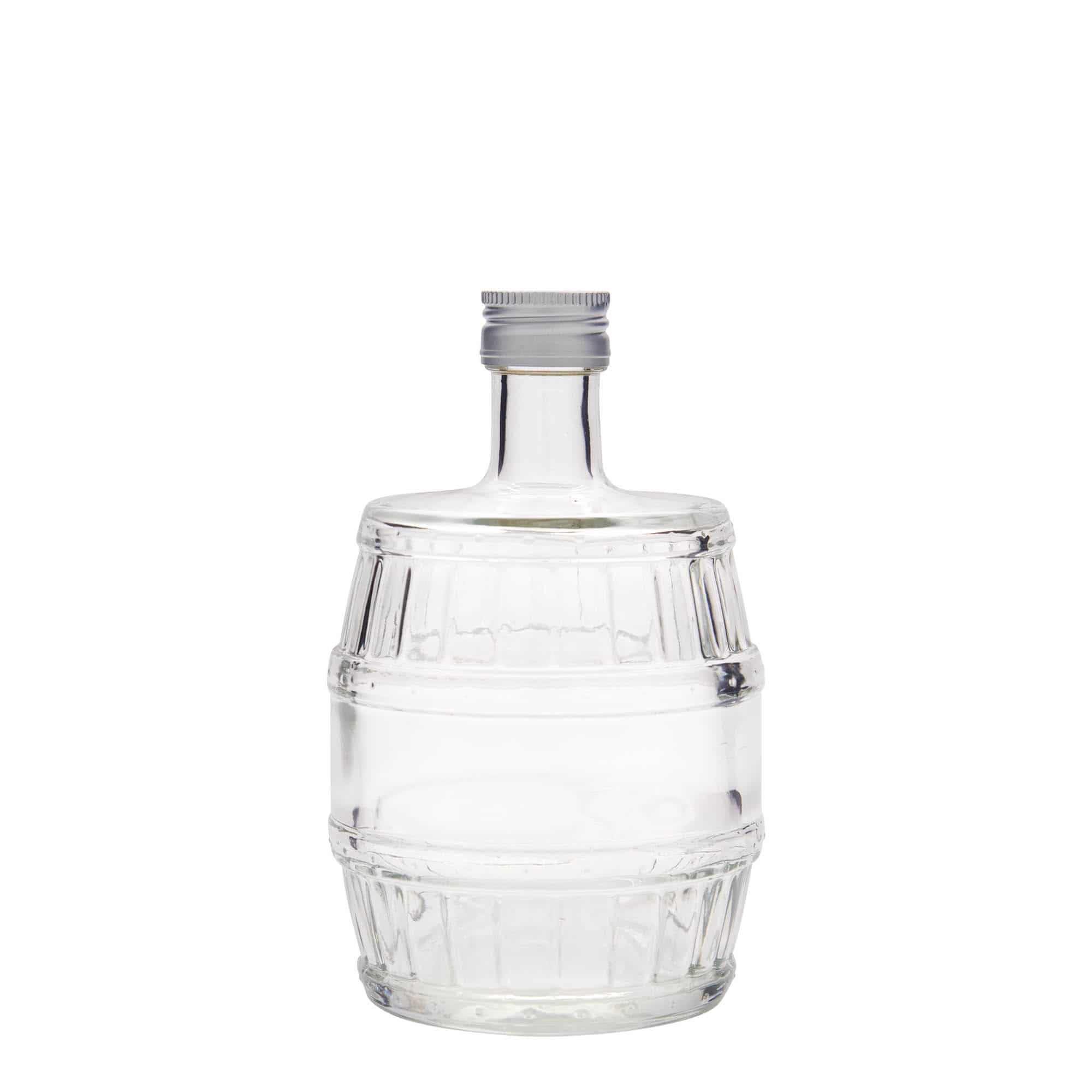 Skleněná lahev 500 ml 'Sud', uzávěr: PP 28