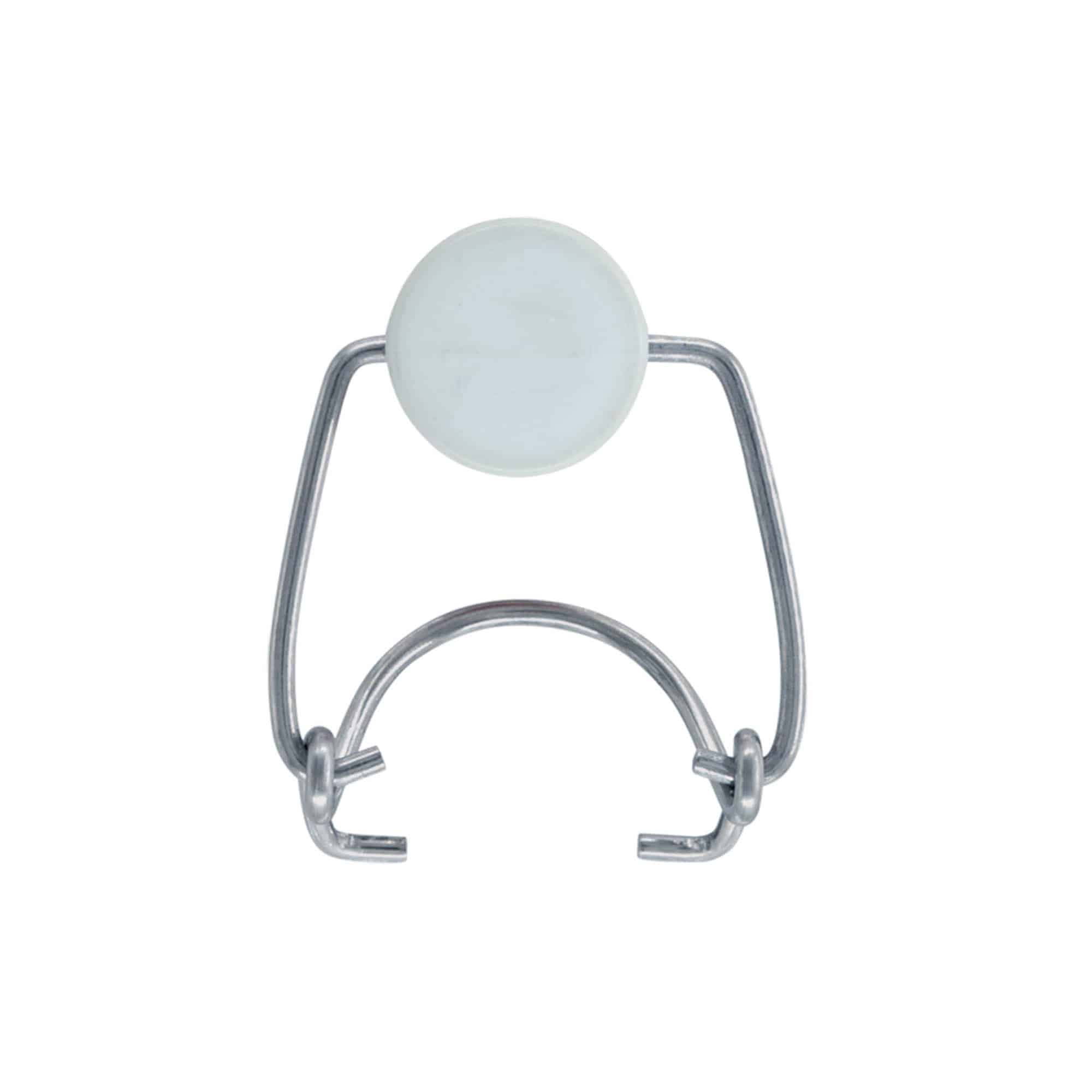 Standardní spona na žehlící prkno #, plast, červeno-bílá Standardní spona na žehlící prkno #, plast, červeno-bílá