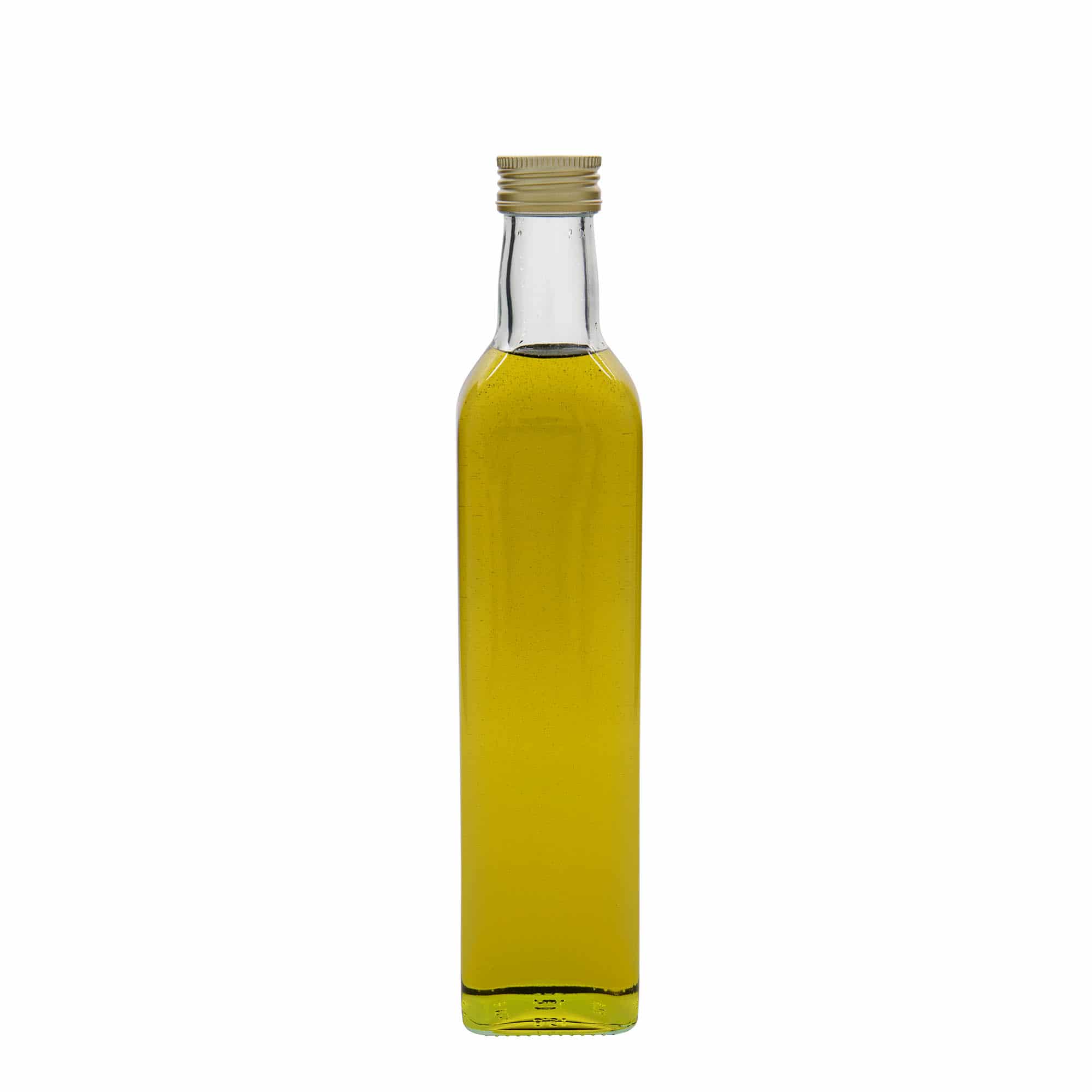 Skleněná lahev 500 ml 'Marasca', čtvercová, uzávěr: PP 31,5