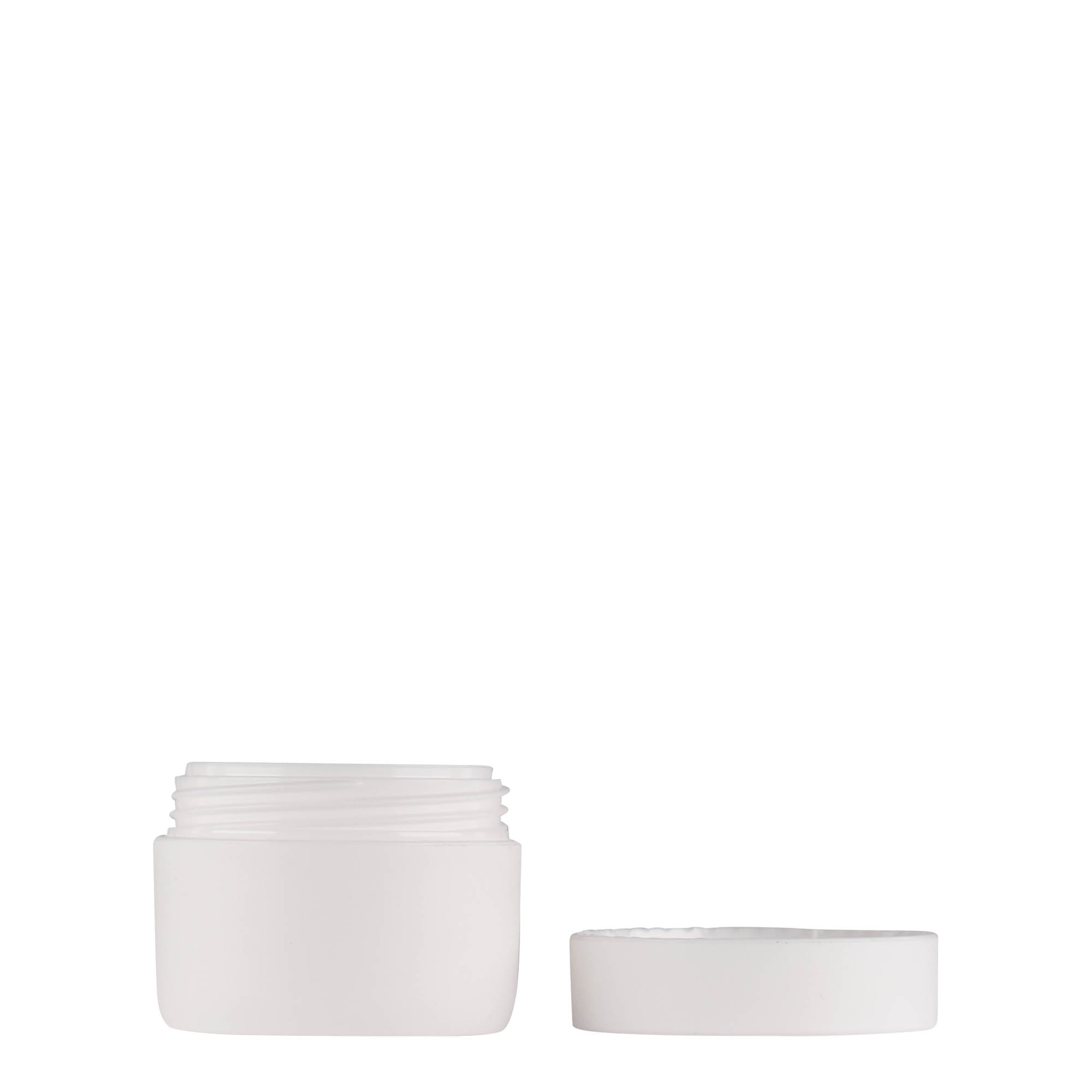 10 ml plastová dóza 'Antonella', PP, bílá, hrdlo: šroubovací uzávěr