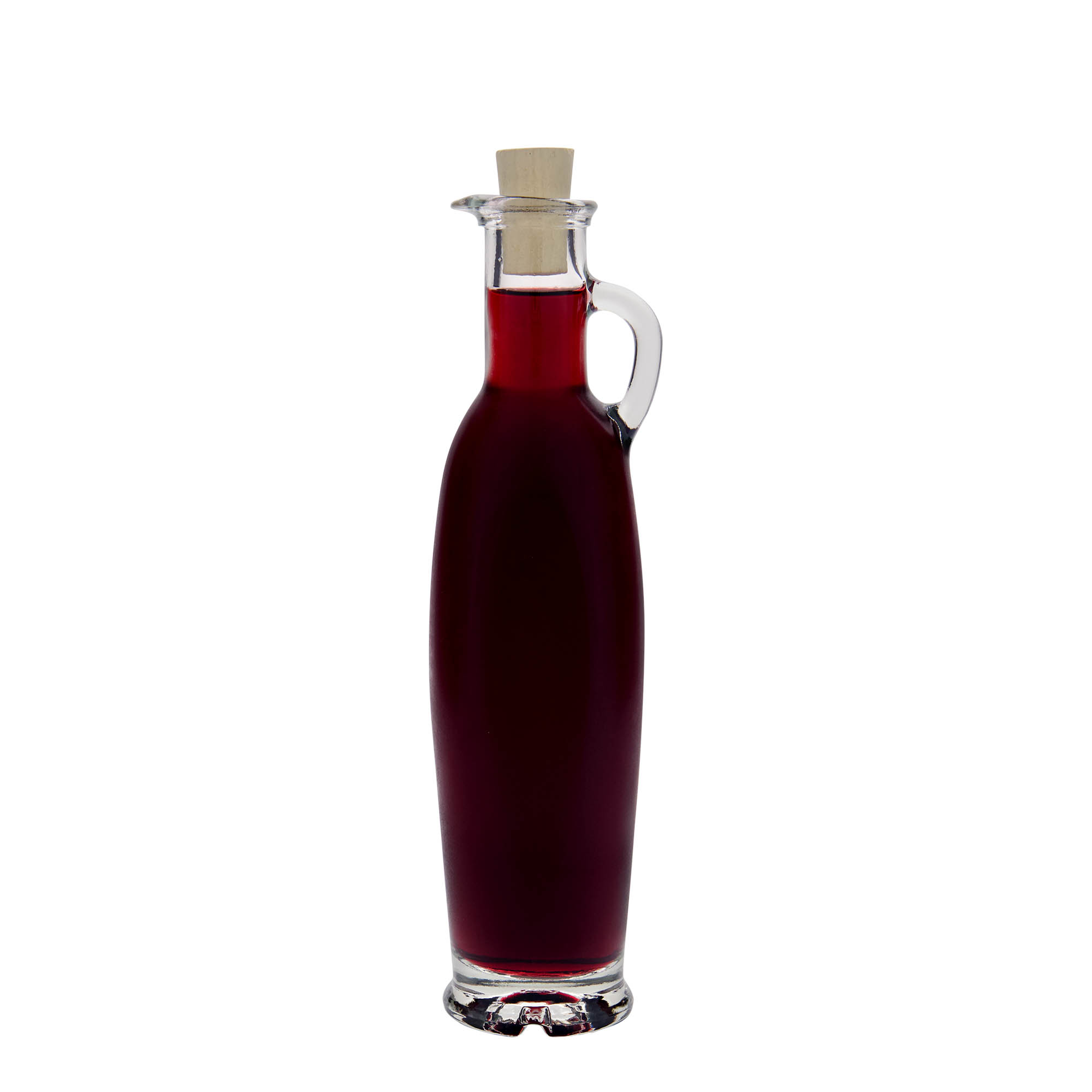 250 ml skleněná láhev „Simona“, hrdlo: korek