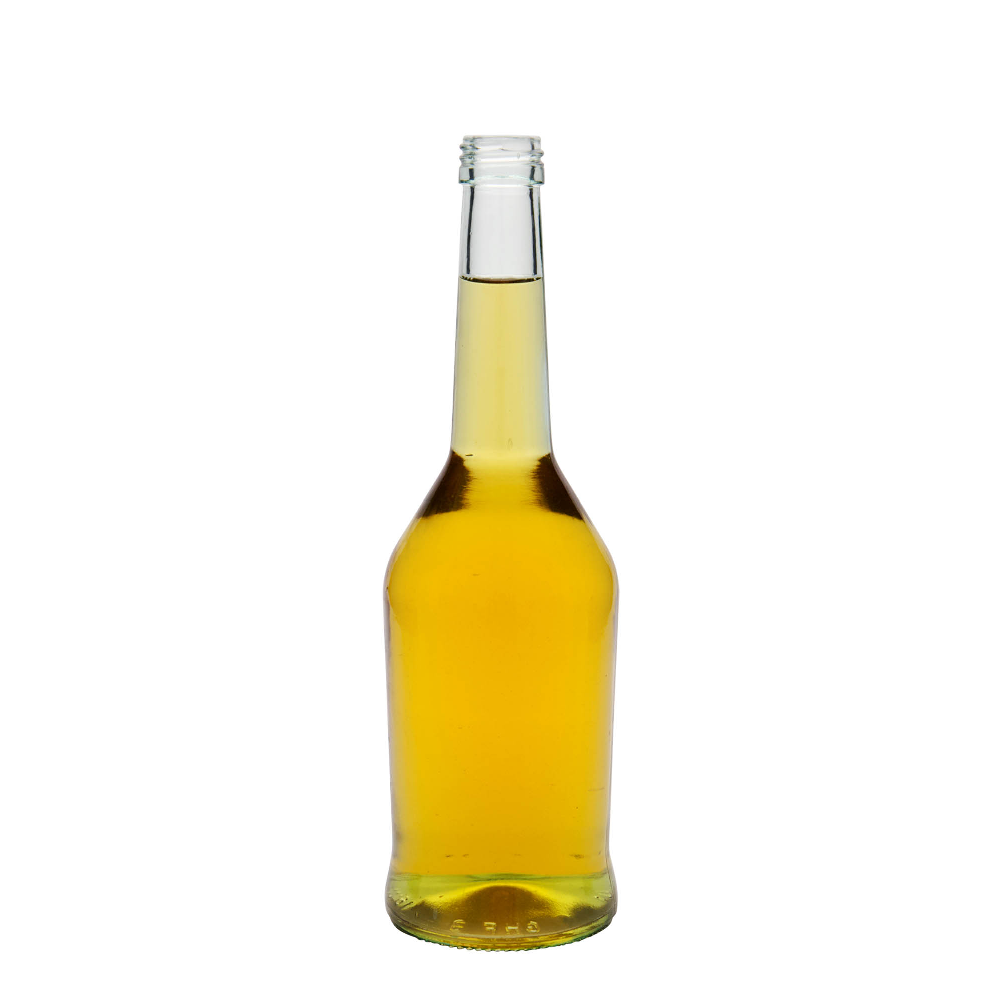 500 ml skleněná láhev na lihoviny, hrdlo: PP 28